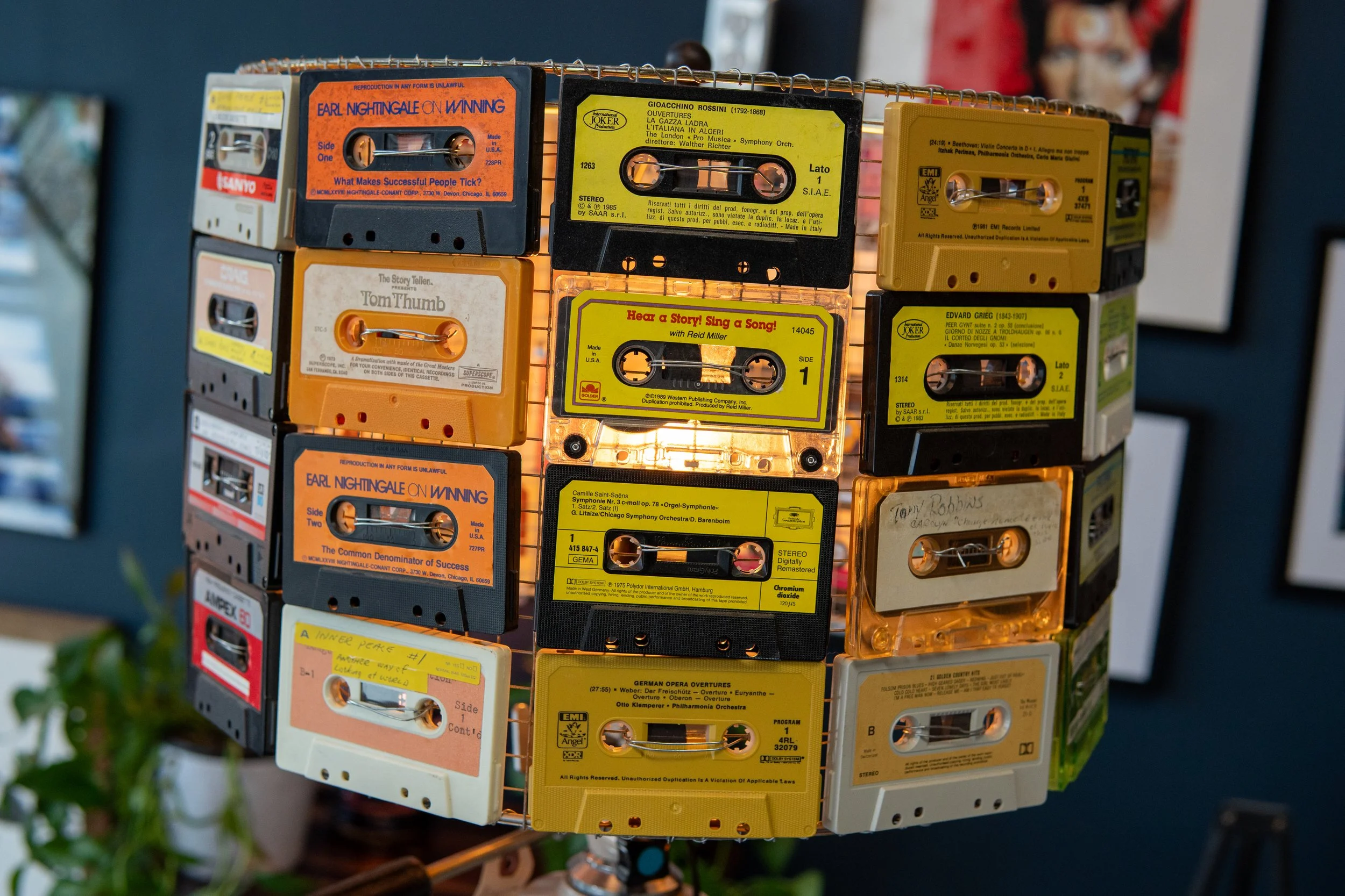 Allyson Lundberg_Cassette Tape Standing Lamp_Close up.JPG