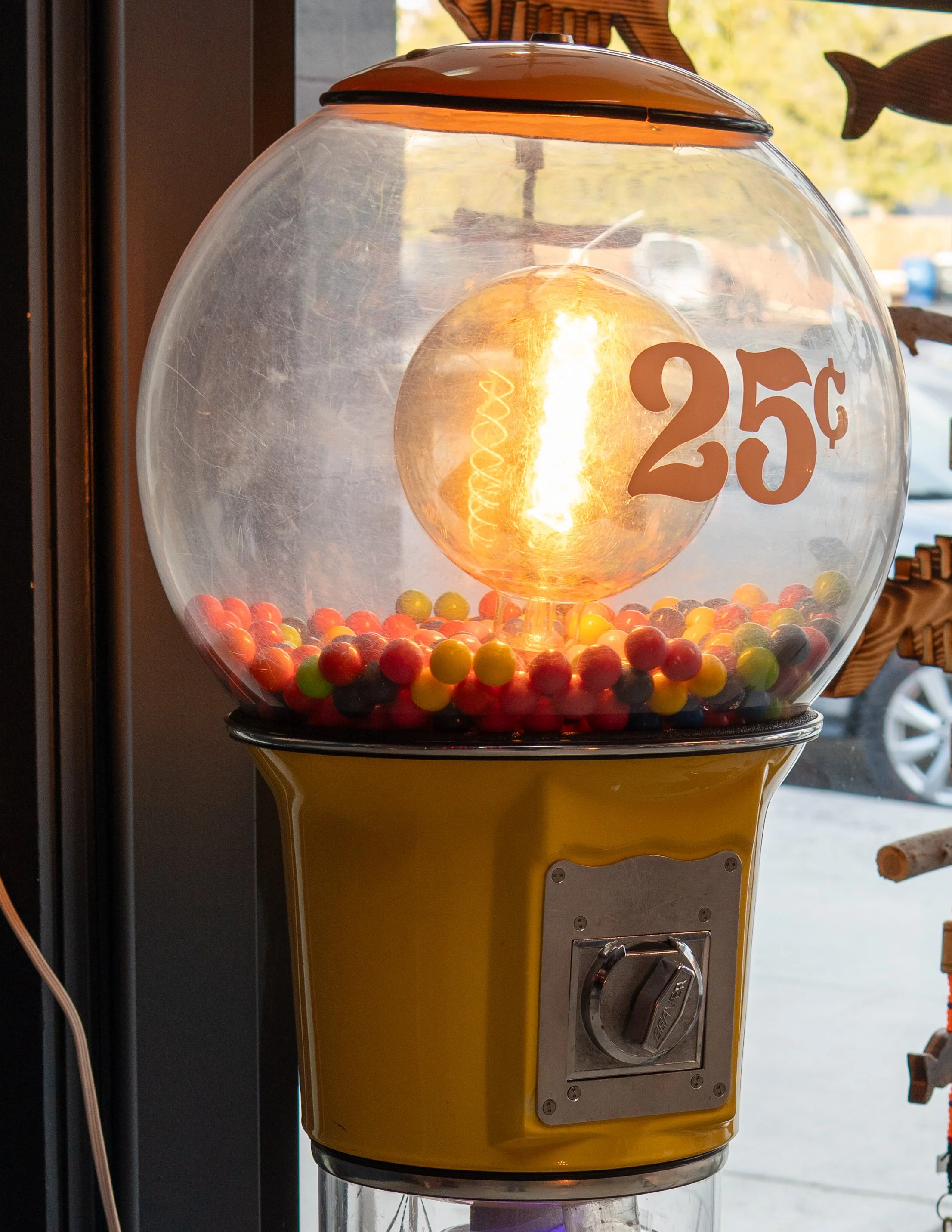 Allyson Lundberg_Gumball Machine Standing Lamp_Close Up.JPG