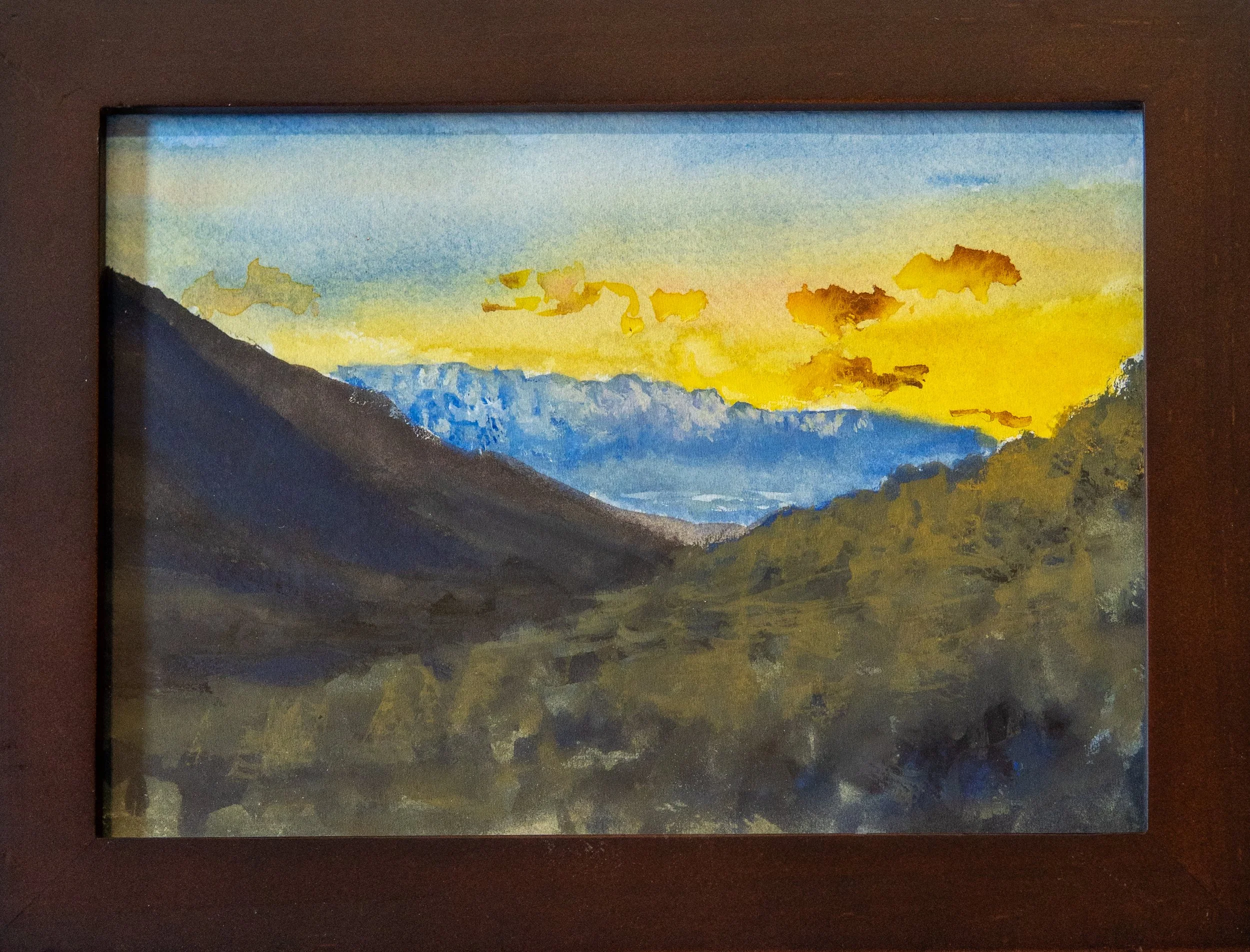 Michelle Champagne_Valley Sunset_Gouache.JPG