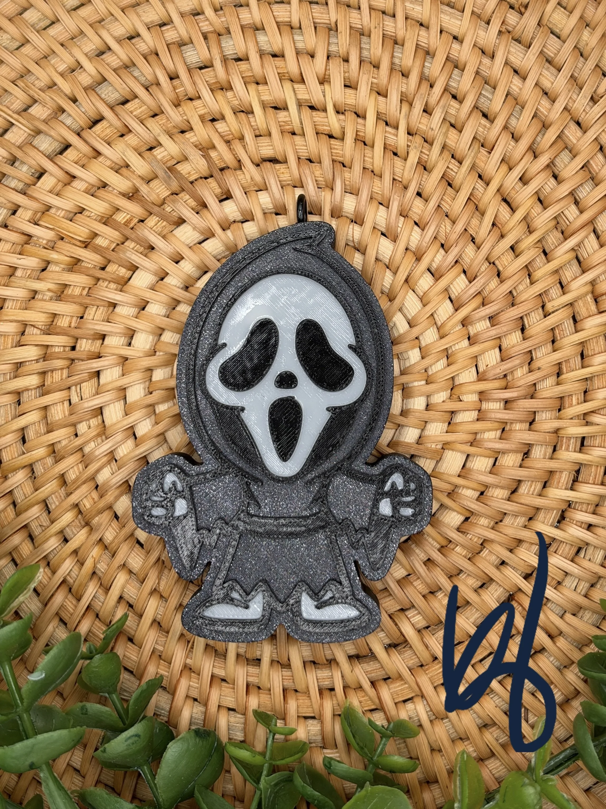 Scary Movie Guy Silicone Freshie Mold | Car scent mold