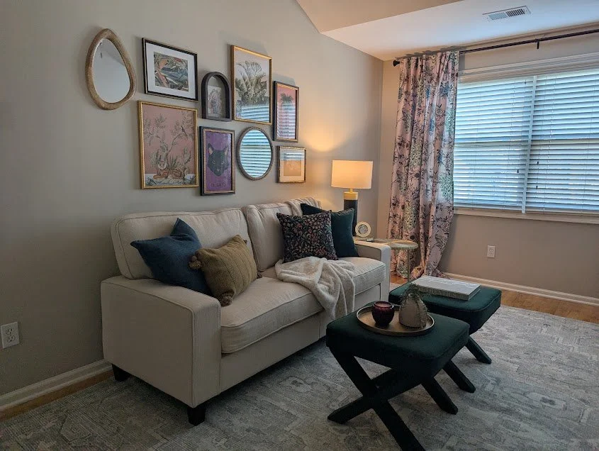 A fun teenage loft hangout space!