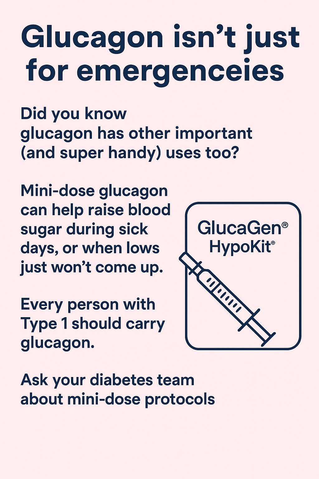 Glucagon Isn’t Just for Emergencies: The Mini-Dose You Should Know About