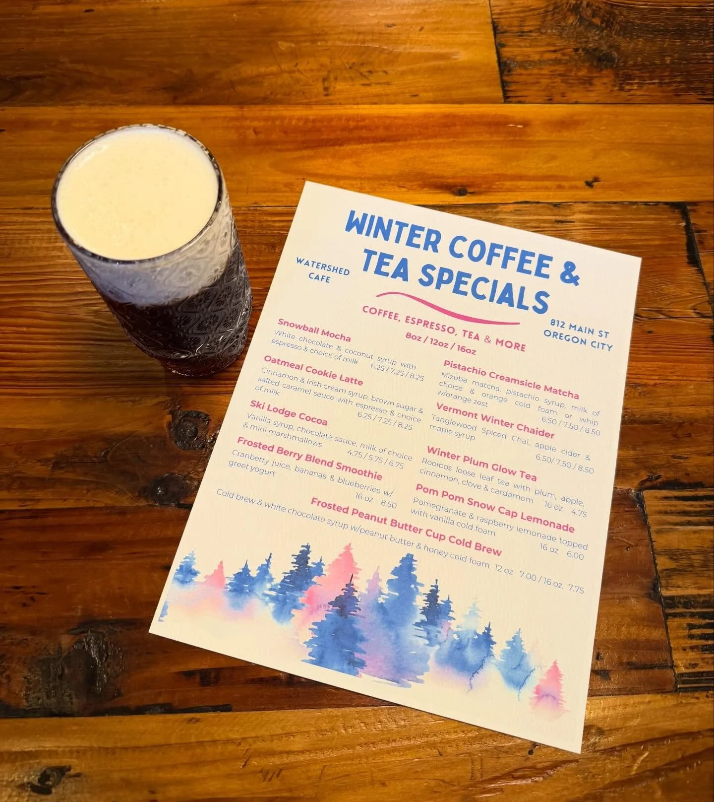 Fueled by winter vibes and really good coffee ❄️☕
Our seasonal specials are here!

#coffee #supportlocalbusiness #winter #newmenulaunch