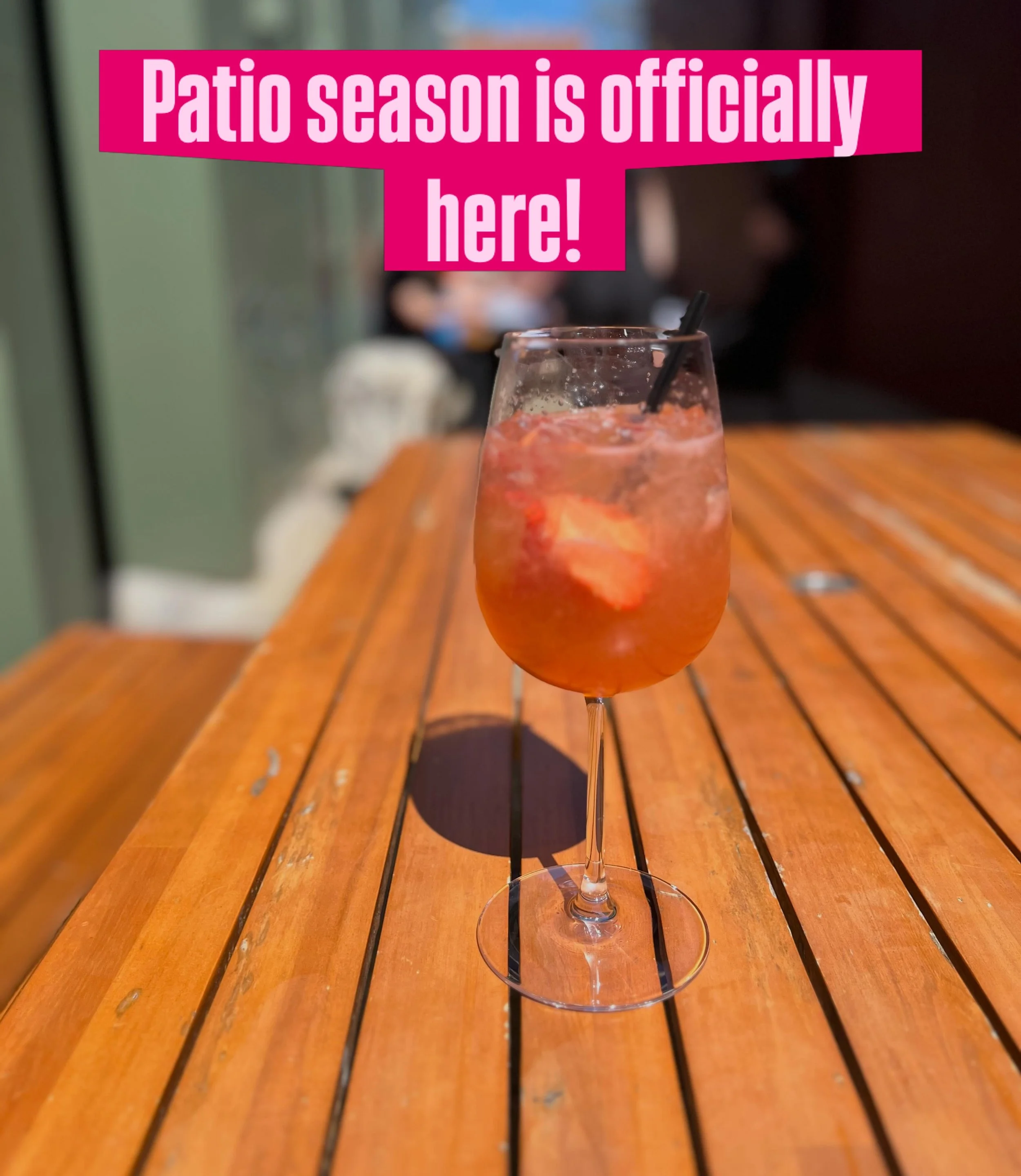 ✨PATIO SEASON✨ is upon us at the Watershed. If it&rsquo;s not raining and the highs are in the 60s, you can count on our patio seating to be open daily. It is dog friendly (well behaved dogs on leashes only, please). Come down this week for our signa