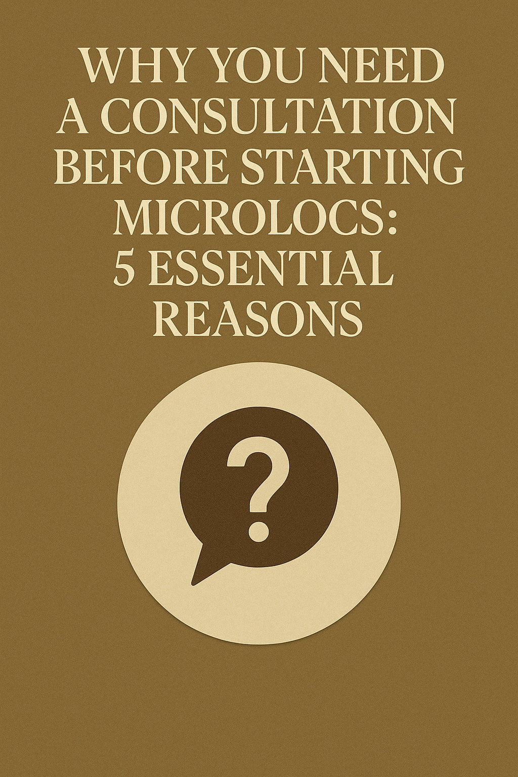 Why You Need a Consultation Before Starting Microlocs: 5 Essential Reasons