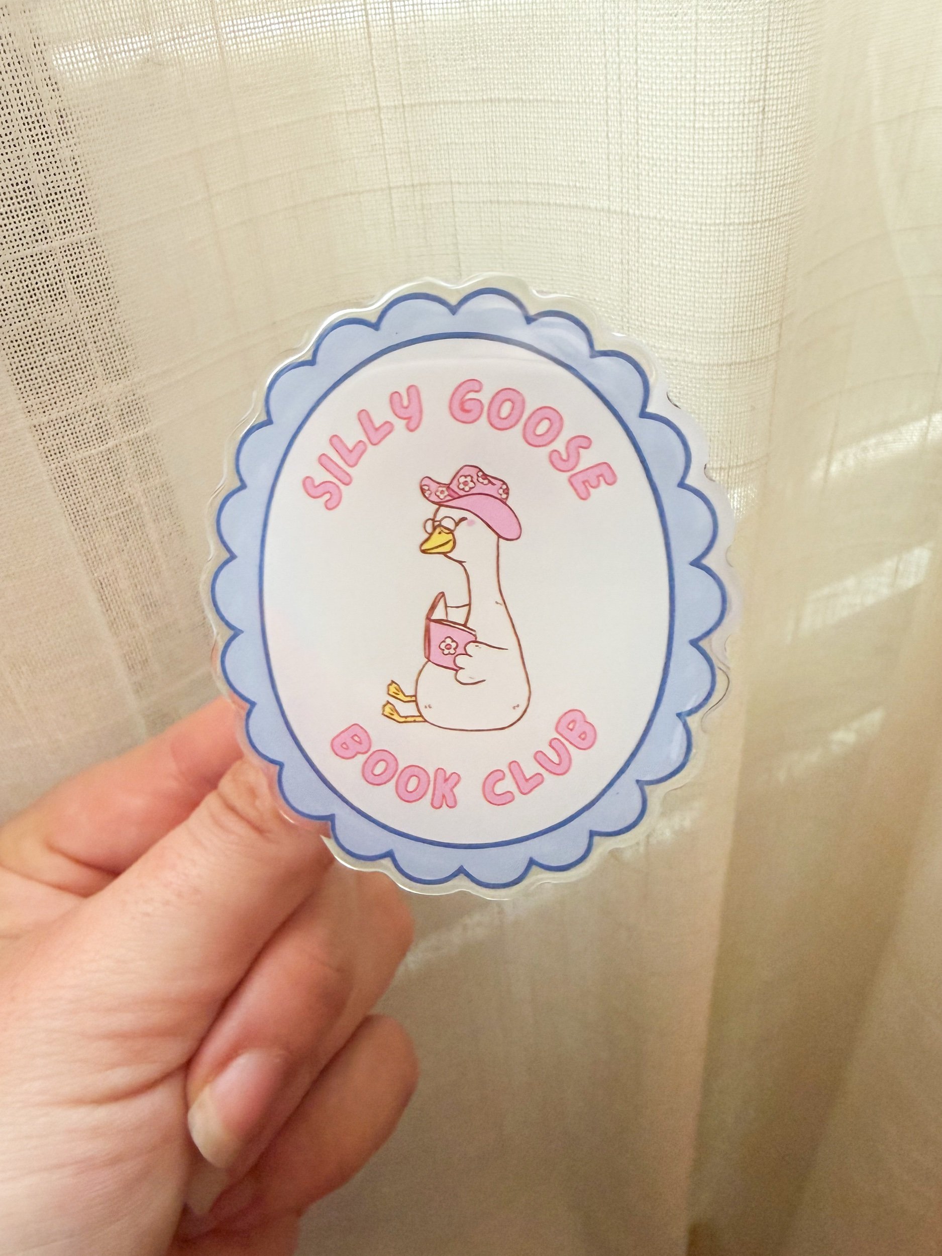 get a grip e-reader holder - silly goose