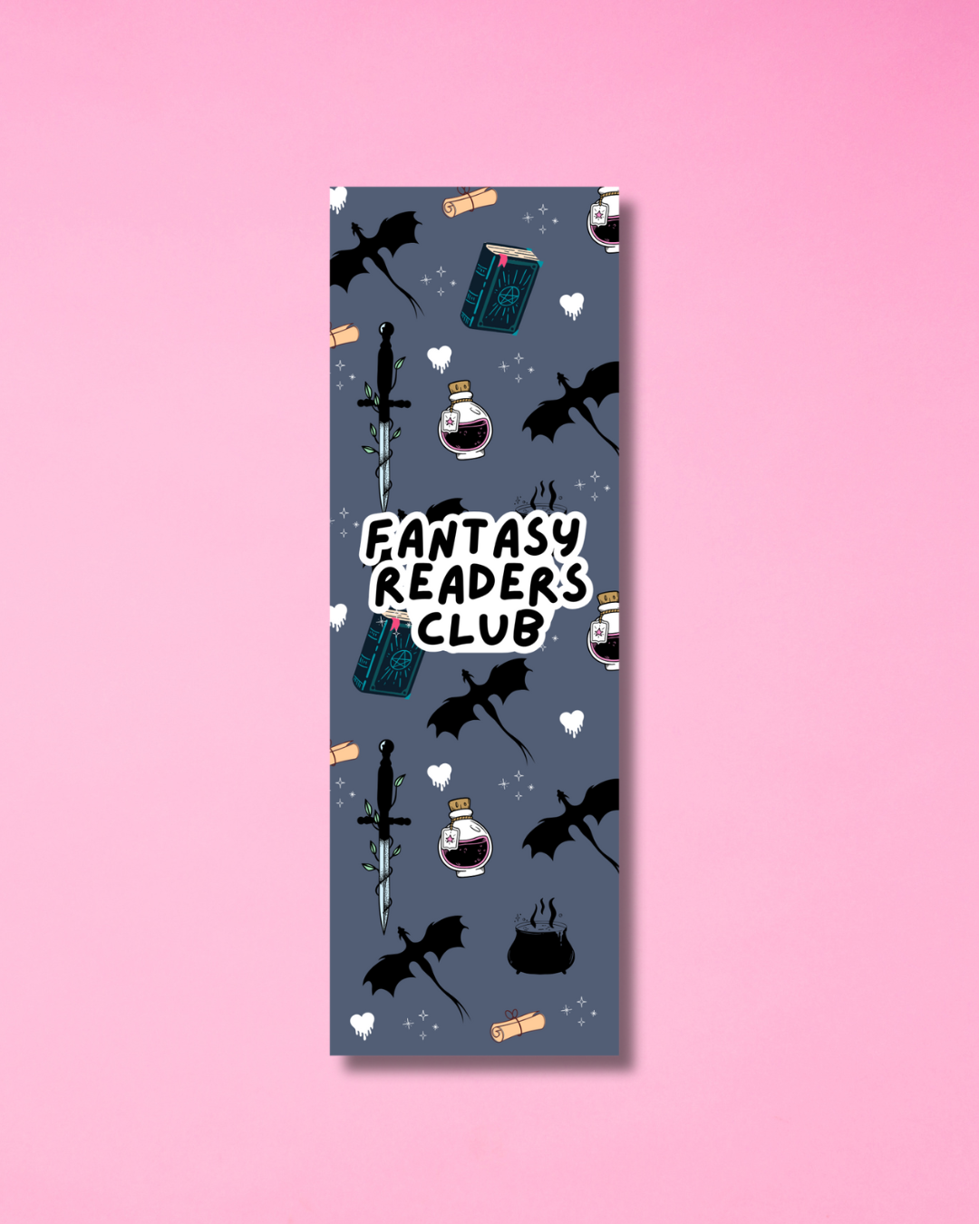 fantasy readers club bookmark