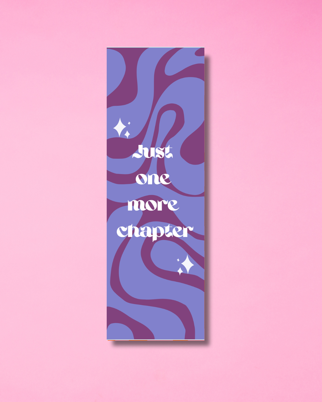 retro just one more chapter bookmark