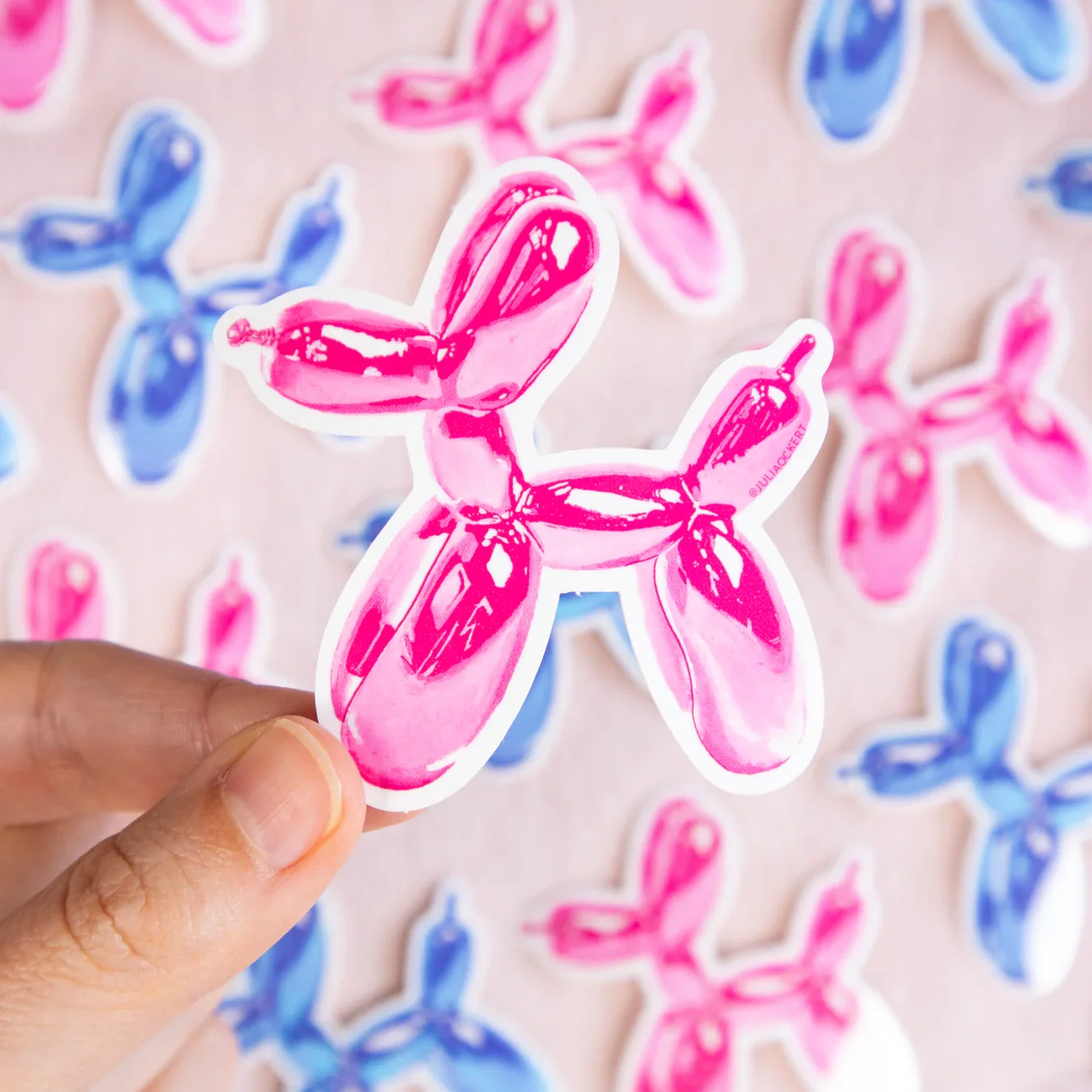 balloon doggo sticker