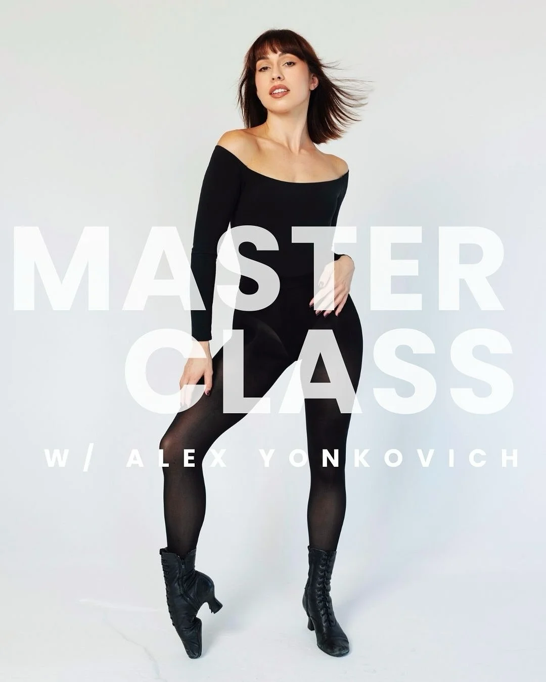 THIS THURSDAY 9/25 MASTERCLASS w/ ALEX YONKOVICH
@alexyonk is bringing her amazing fosse style Jazz to Studio Dance Collective.
Reserve your spot today!
📍 Studio J Dance Collective-Brea
@ 6:00-7:30pm

Reserve your spot 👉🏼LINK IN BIO

#masterclasse