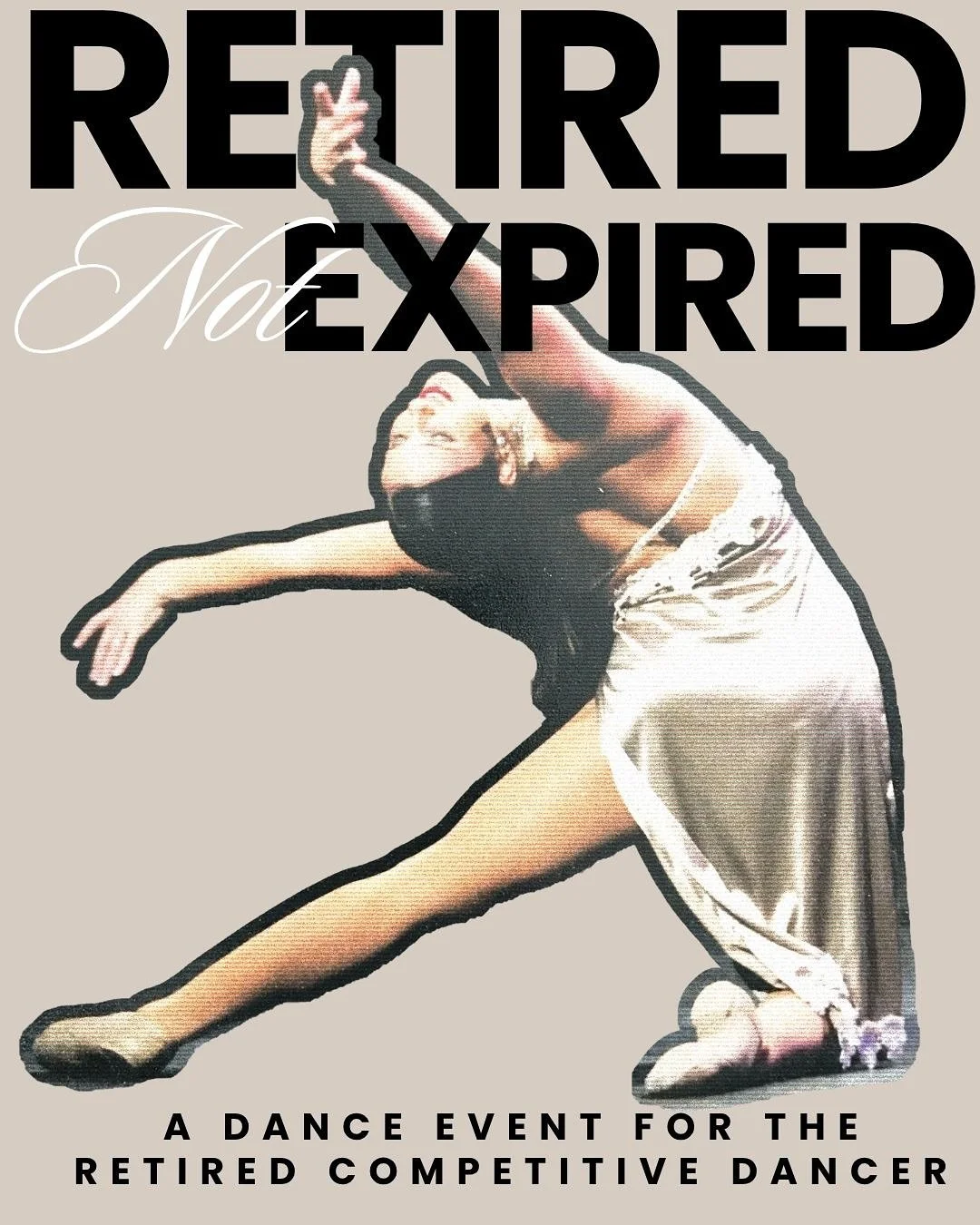 Were you a competitive dancer who hasn&rsquo;t danced anywhere in YEARS?! 
📀Relive your GLORY days of dancing with a special dance class designed for the RETIRED but NOT EXPIRED!
📼 A Collaboration between @ddc__dance X @studioj_dancecollective 

💾
