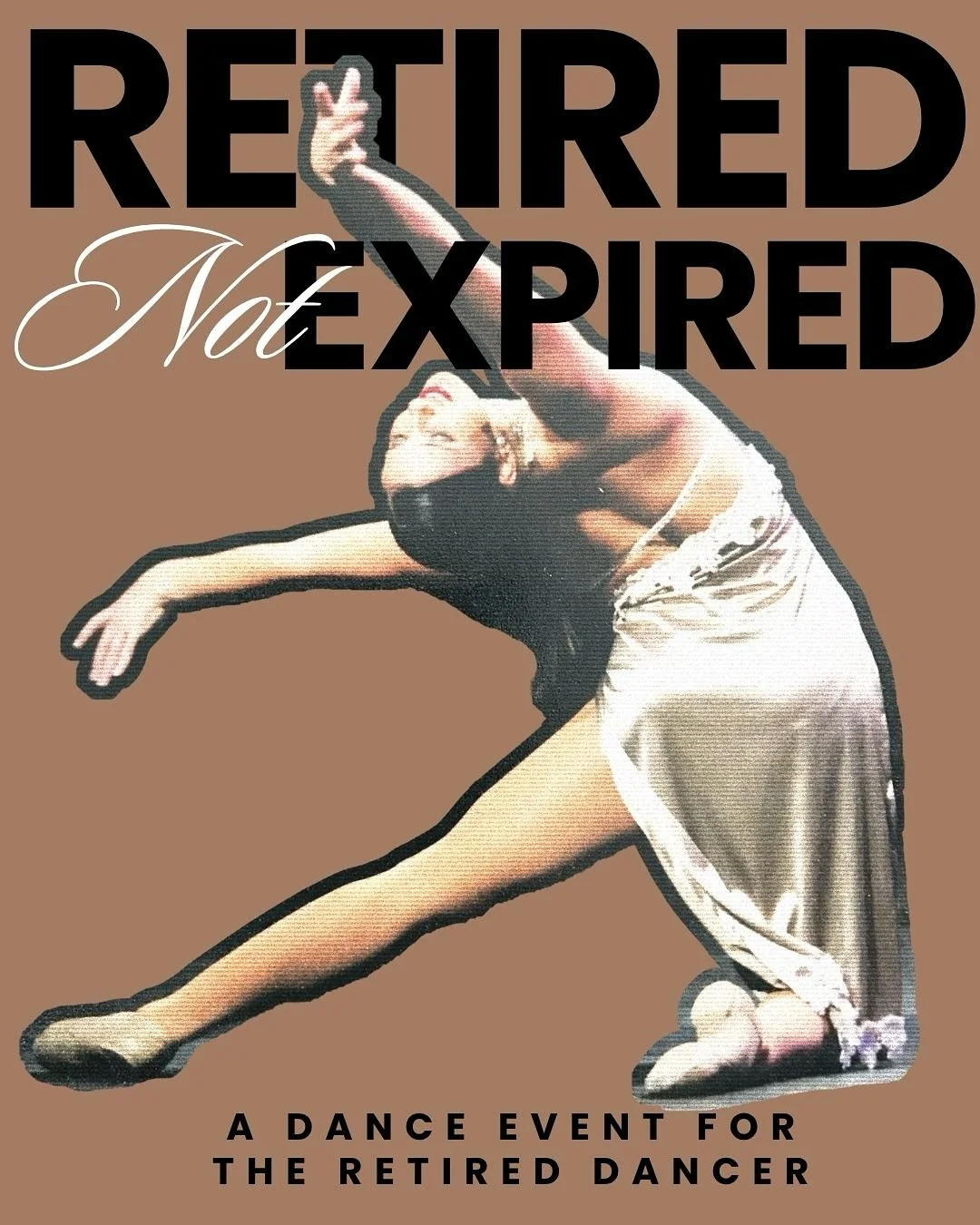 Are you a former dancer who hasn&rsquo;t danced anywhere in YEARS?! 
📀Relive your GLORY days of dancing with a special dance class designed for the RETIRED but NOT EXPIRED!
📼 A Collaboration between @ddc__dance X @studioj_dancecollective 

💾Join u