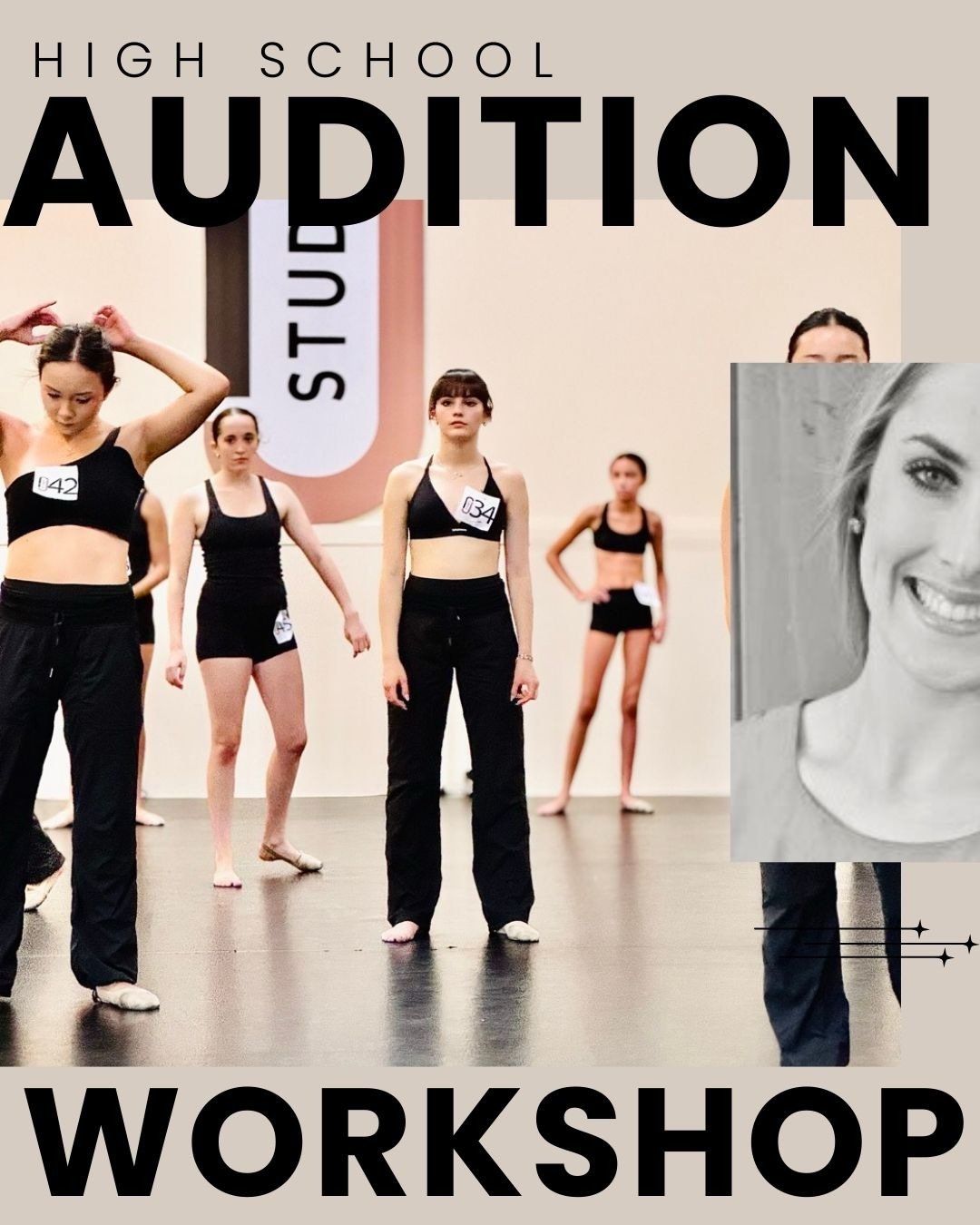 Planning to try out for a high school dance team?
Get expert advice and skills breakdown for High School auditions at the Audition Prep Workshop. 
This informative class will be taught by the Dance Program director and head coach at Troy High School,