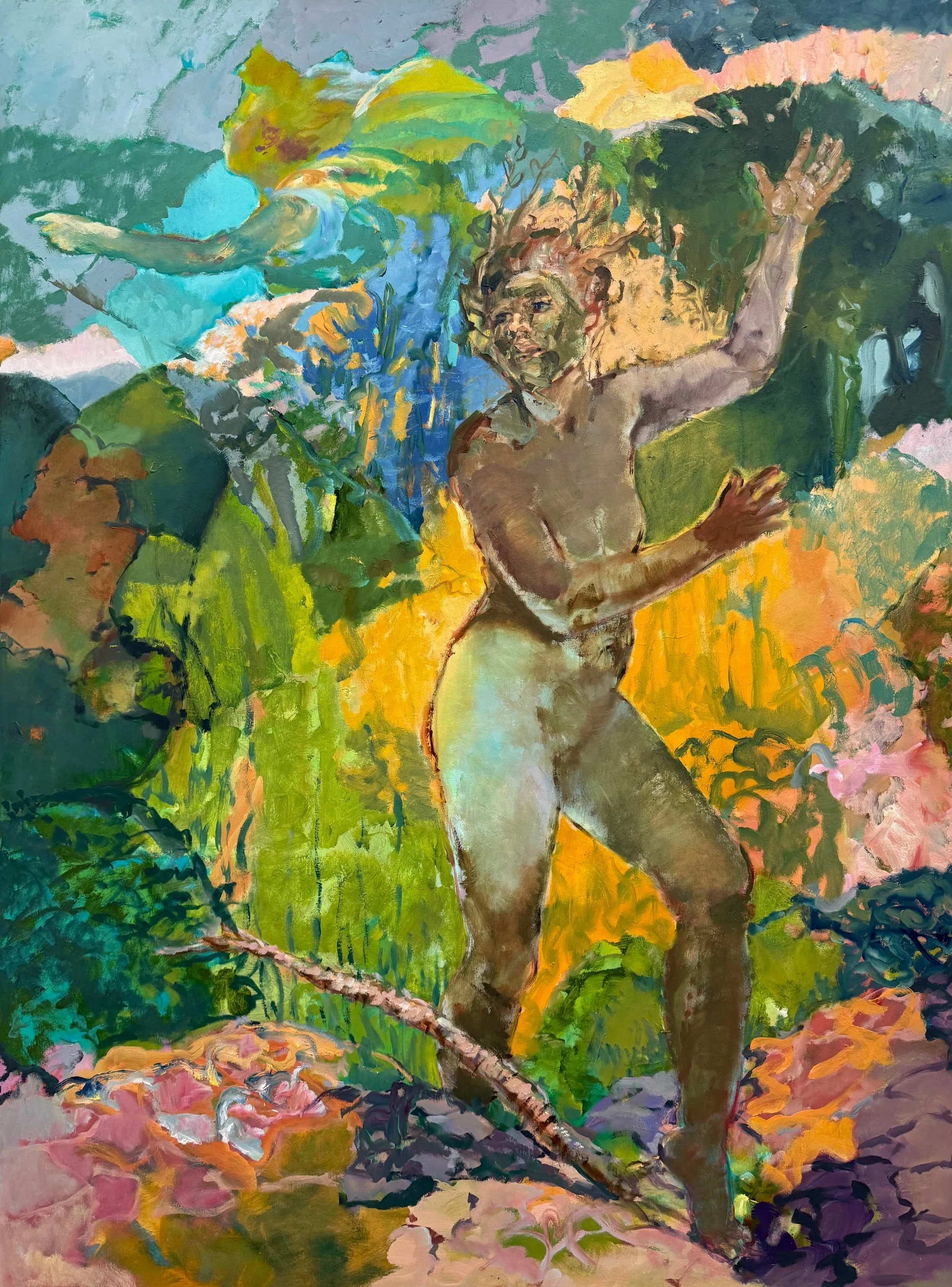 Daphne, 2013/26. Oil on canvas — 80 x 59 in