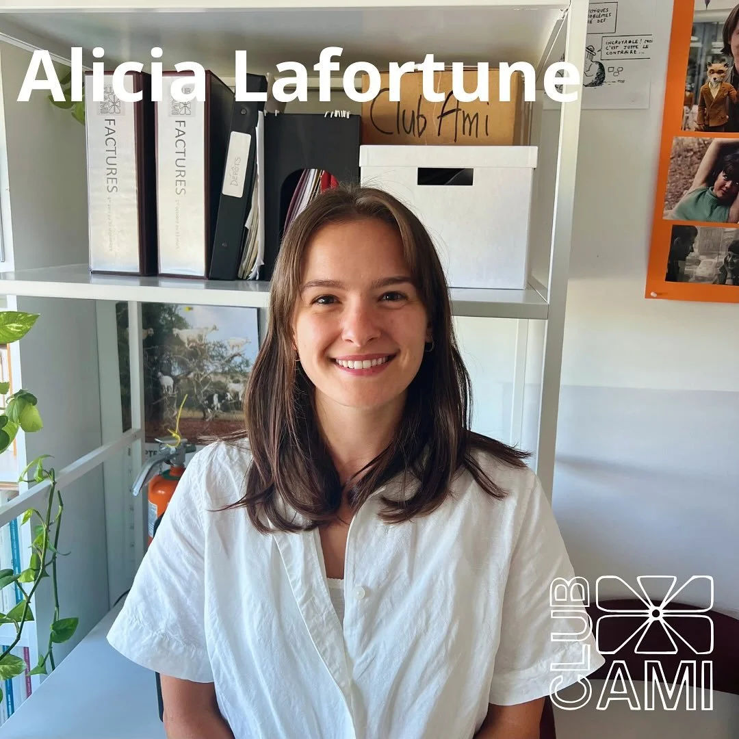 ⭐️ D&Eacute;COUVRIR L&rsquo;&Eacute;QUIPE DE CLUB AMI 9/9 ⭐️

Pour la rentr&eacute;e, nous vous proposons de d&eacute;couvrir les membres de l&rsquo;&eacute;quipe de Club Ami !

Alicia Lafortune entame sa troisi&egrave;me ann&eacute;e comme intervena