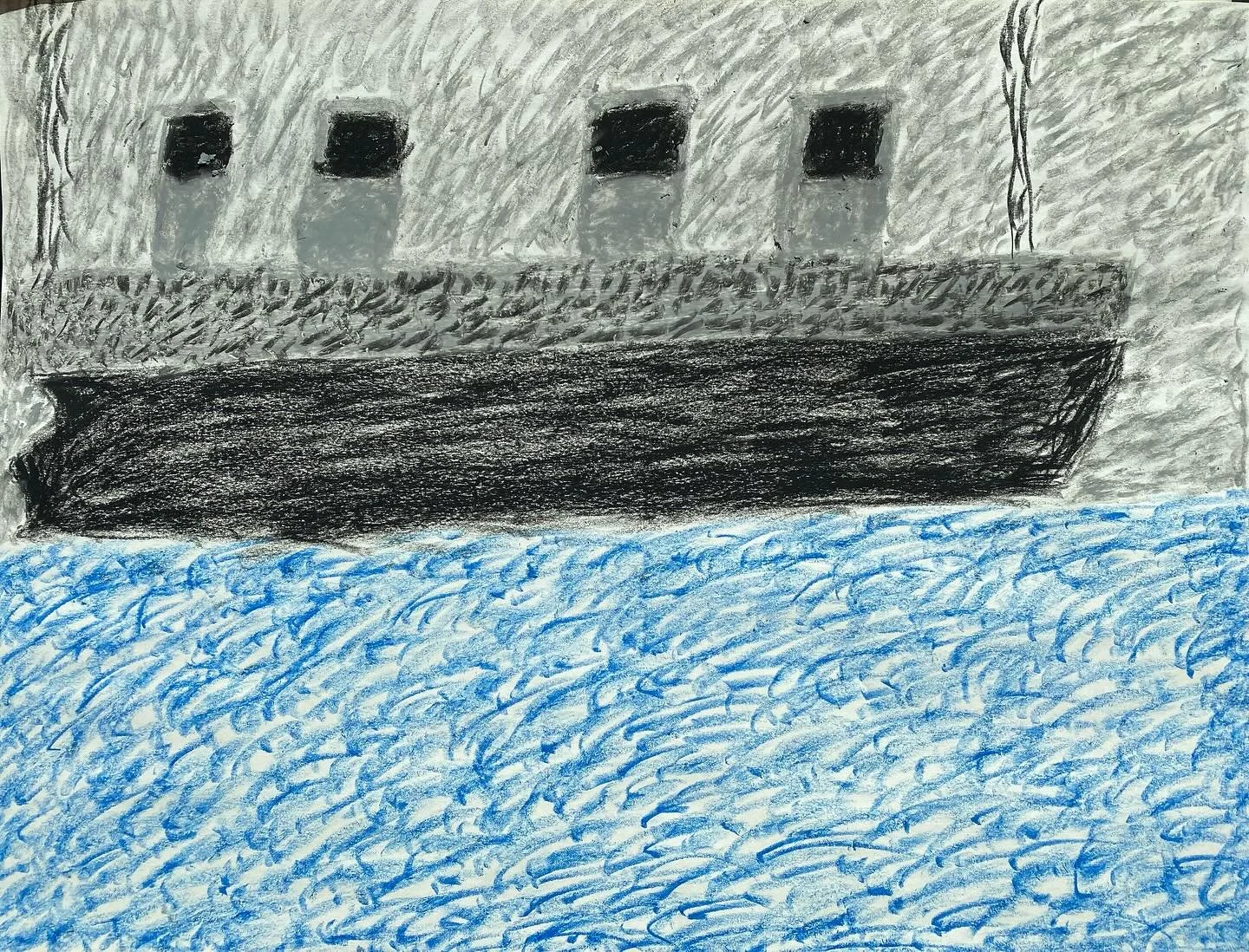 Richard Michael, Coloured Emotions XI (Titanic Boat), 11.09.2025