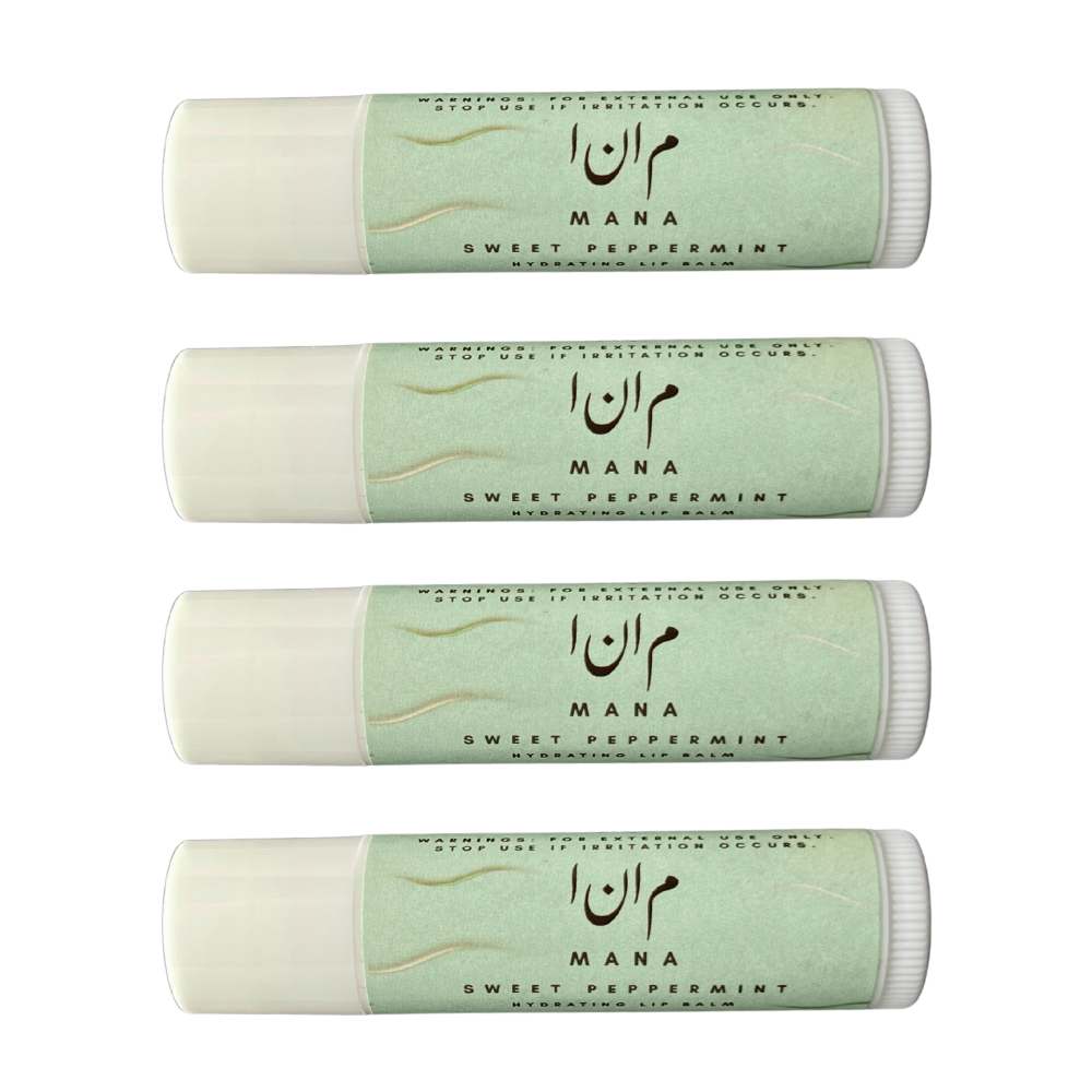 Sweet Peppermint Hydrating Lip Balm 4Pack