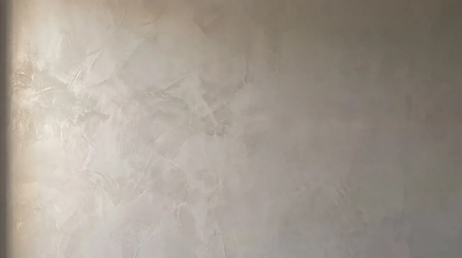Fresco polished plaster wall in greige, Auckland — Venetian plaster look by Key Painting