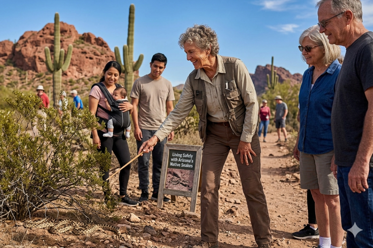 How Educational Workshops Help Communities Live Safely with Arizona’s Native Snakes