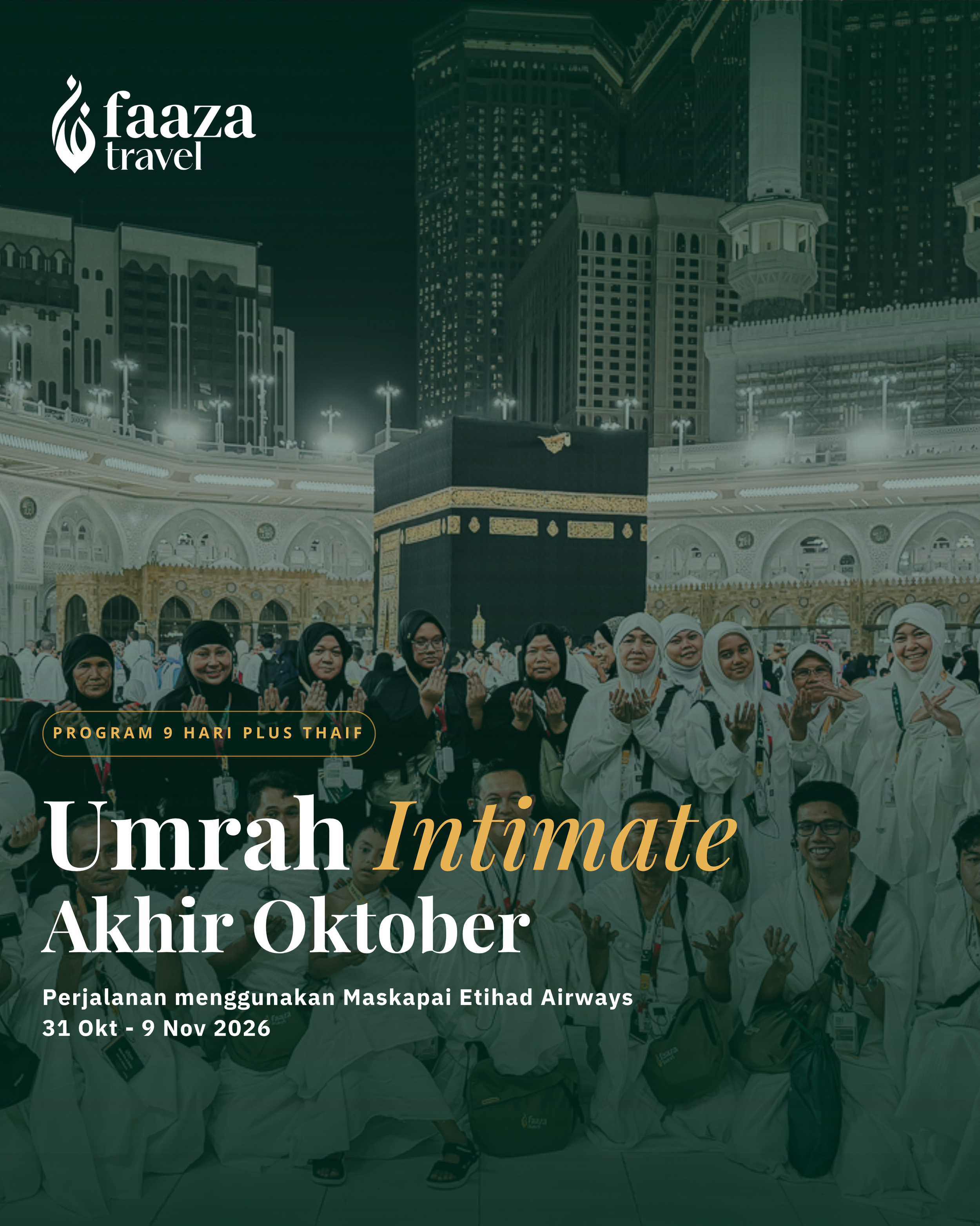 Umrah Intimate 31 Oktober 2026