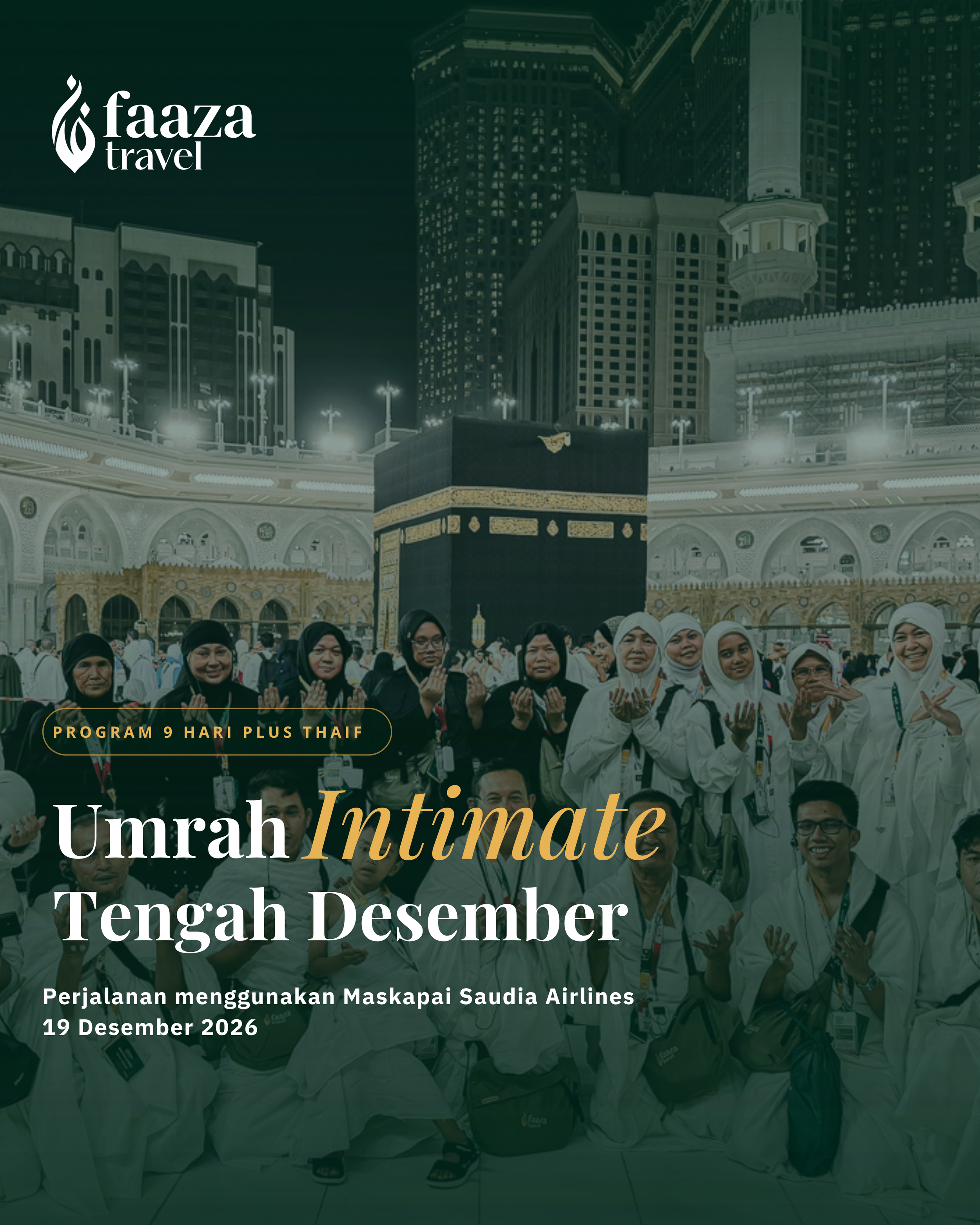 Umrah Intimate 19 Desember 2026