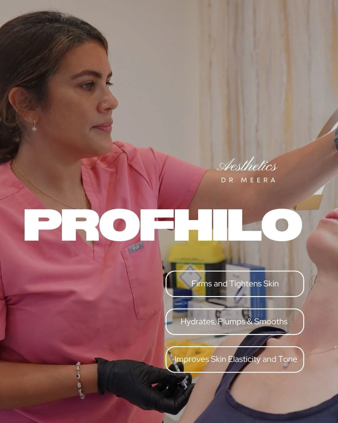 Profhilo explained ✨&nbsp;What is it, what does it do &amp; how it helps improve your skin! A clinically proven injectable treatment that remodels ageing skin by stimulating collagen and elastin.

Head to link in bio to book an appointment or DM to e
