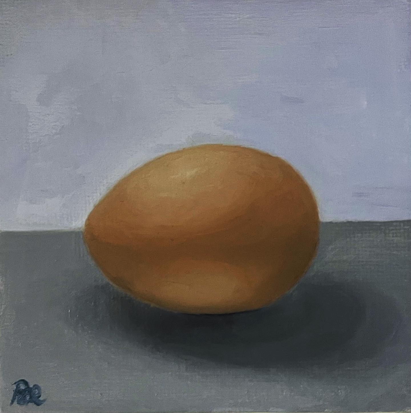 “Egg No. 1” by Rachel Lachat (2023)
—
Still life framed miniature.
—
Oil on Canvas Board - 10cm x 10 cm - AU$70