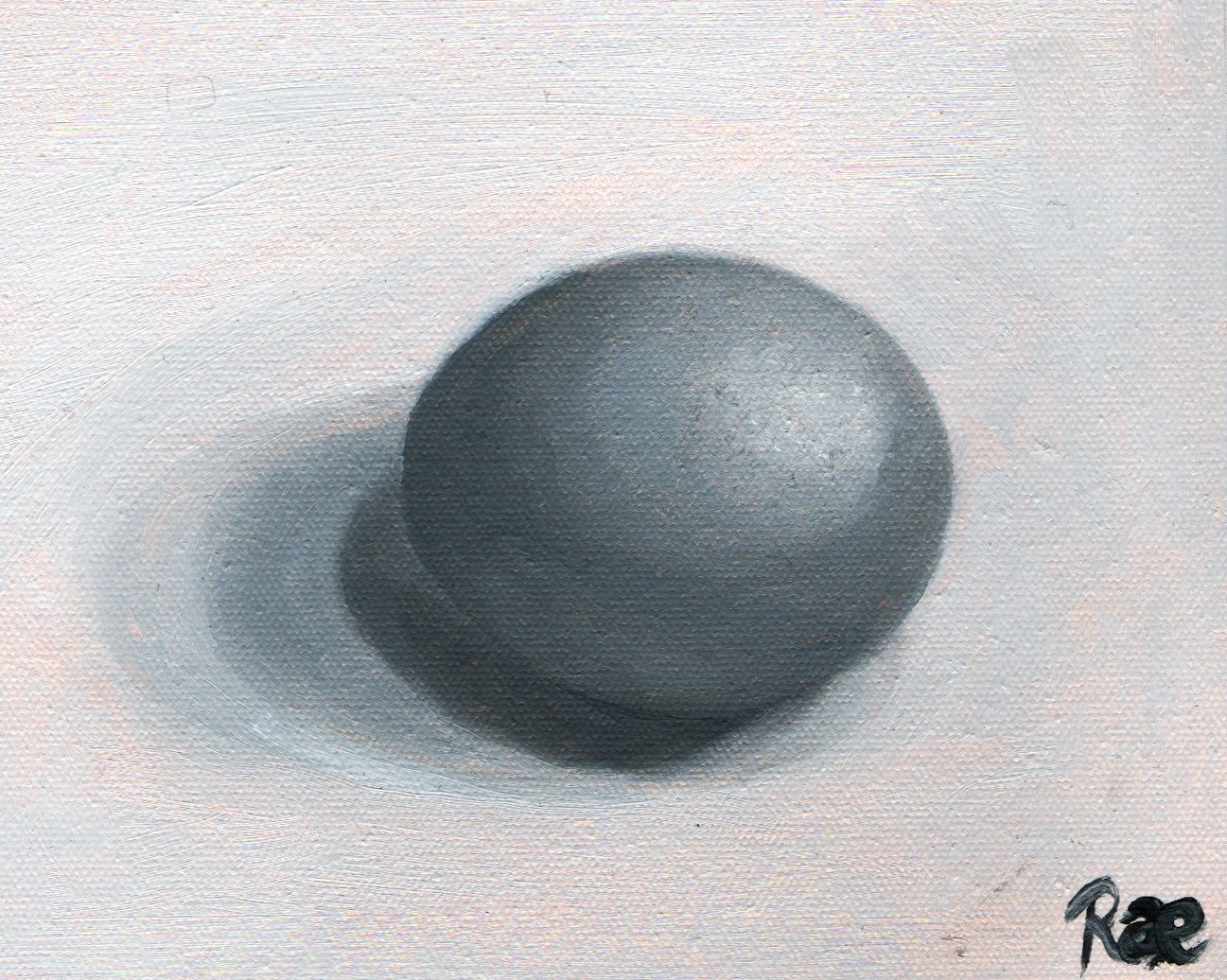 “Egg No. 3” by Rachel Lachat (2023)
—
Still life framed miniature.
—
Oil on Canvas - 14 cm x 12.5 cm - AU$70