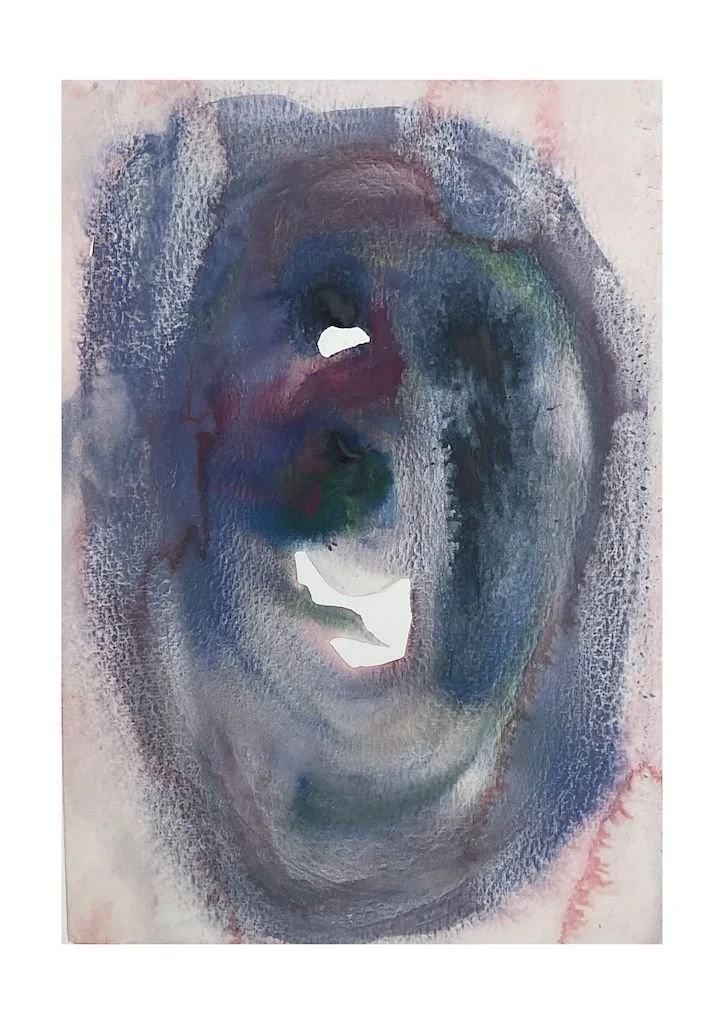 wet on wet watercolour abstract expressionism