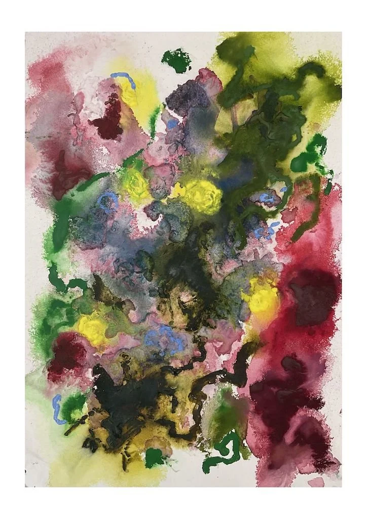 watercolour abstract