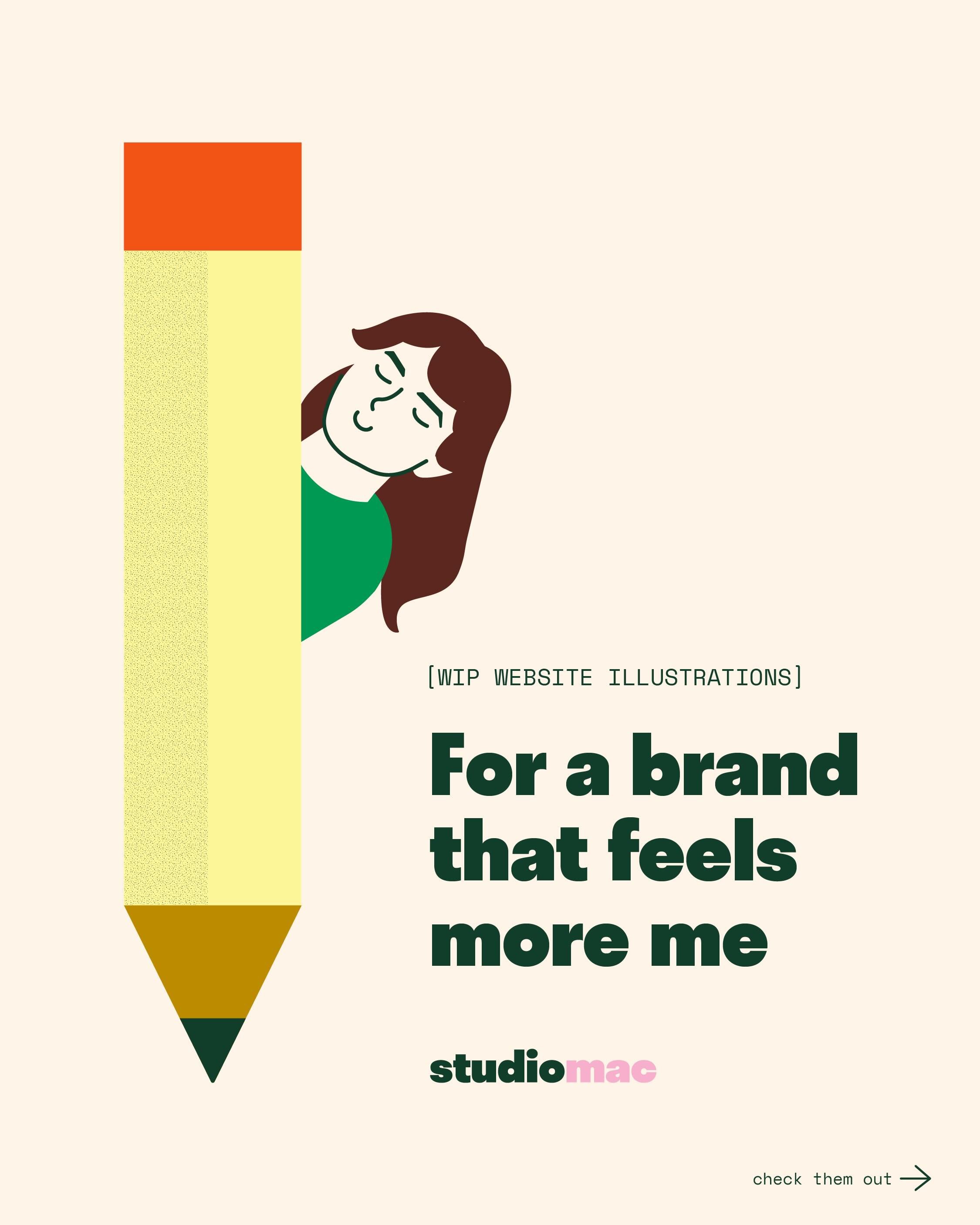 Wee brand / website update coming from me and why ⬆️ 
.
.
.
#brand #brandidentitydesign #website #illustration #graphicdesigner