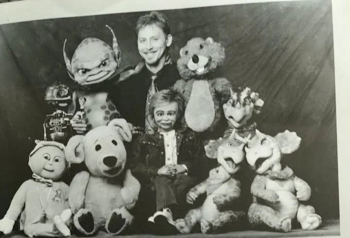 Does a stuffed bear need to get the credit for his work?