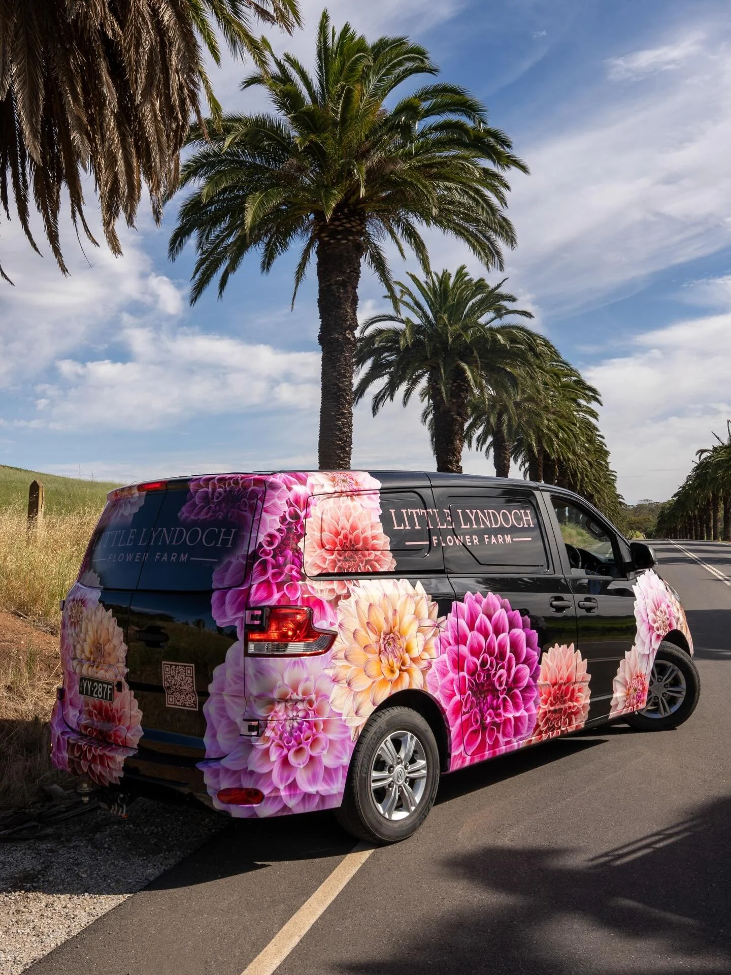 We flower bombed our vans with dahlias and we love that our community is as excited about this glow up as we are! 

Seeing your snaps and messages when you spot us out and about absolutely makes our day.

The artwork is extra special to us because it