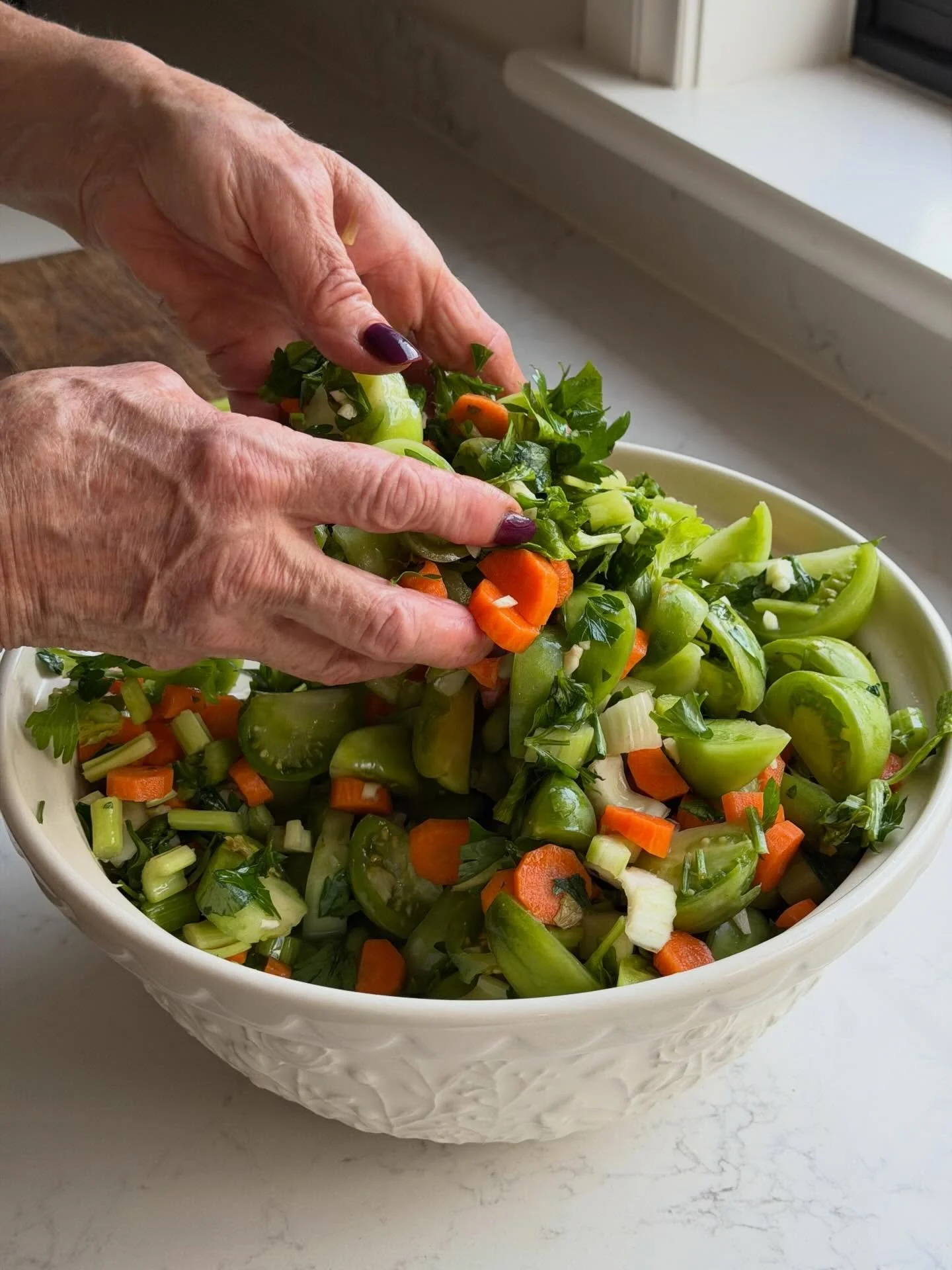 I honestly didn&rsquo;t think there would be this much interest and love for some of our family favourite recipes. 

I know so many of you have green tomatoes in your garden right now, so I hope you give this recipe a go and love it as much as we do.