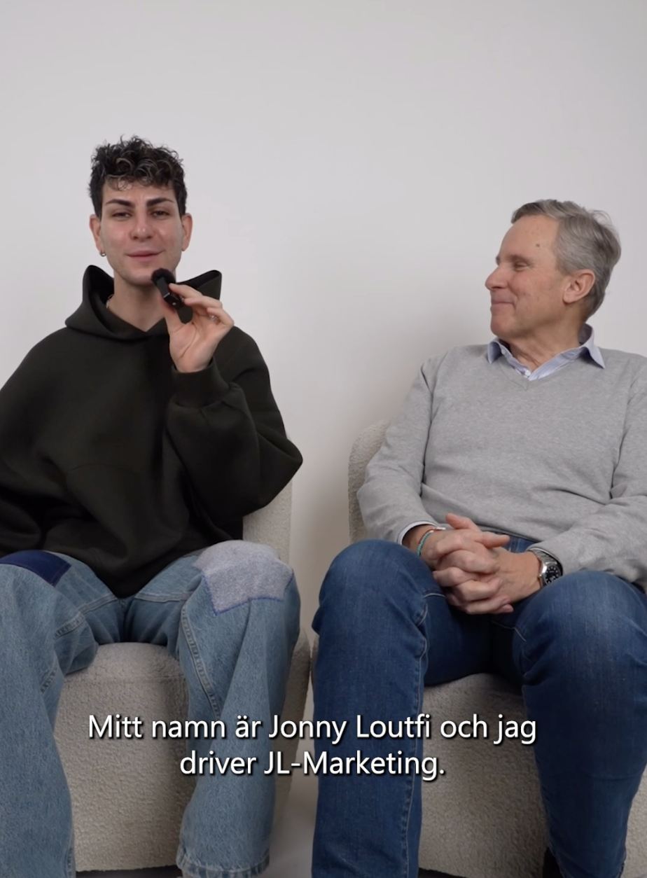 2025 års stipendiat Jonny Loutfi