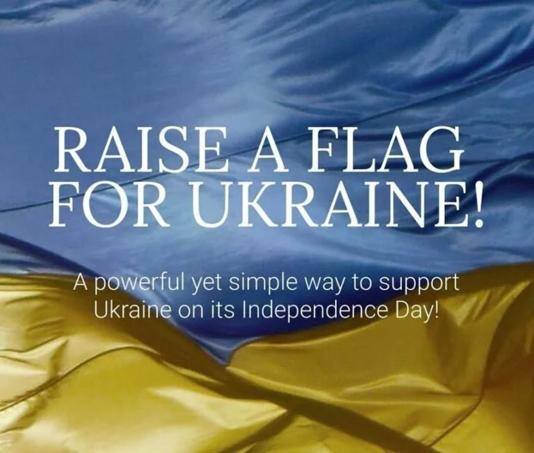 Ukraine Independence Day: Auckland Rally & Raise a Flag Campaign