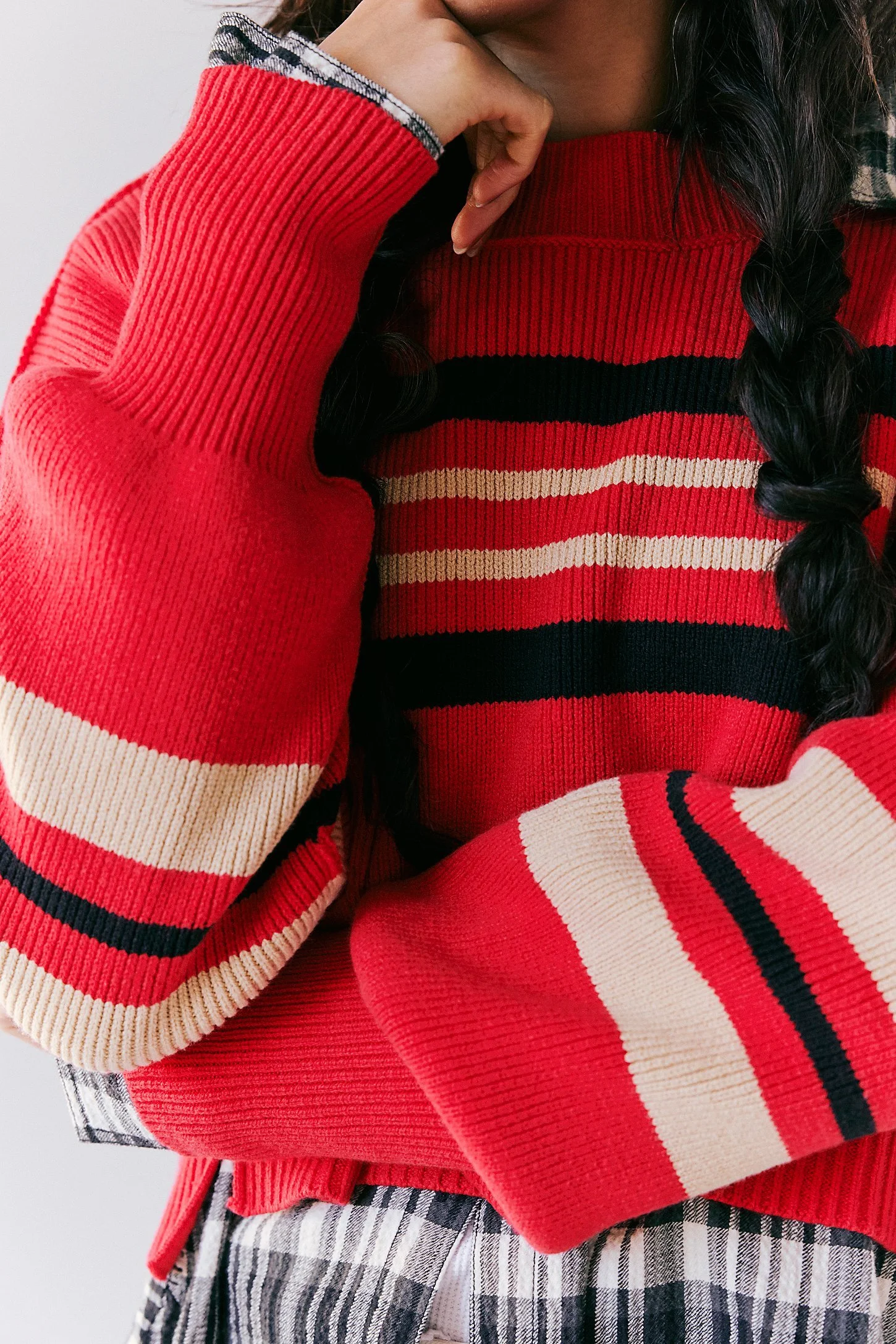 Easy Street Stripe Crop 