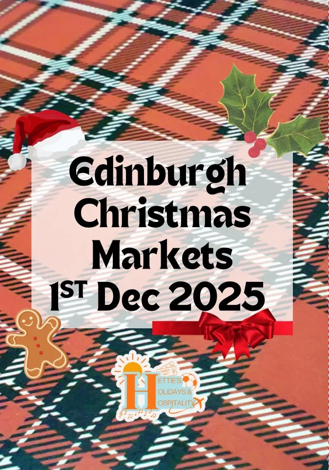 Edinburgh Christmas Markets! 🎄🛍️❄️
