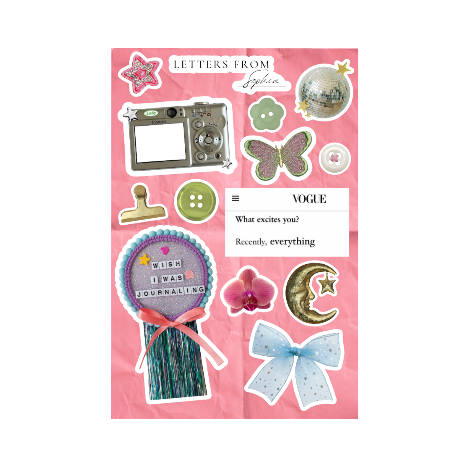 Recently, Everything - Sticker Sheet