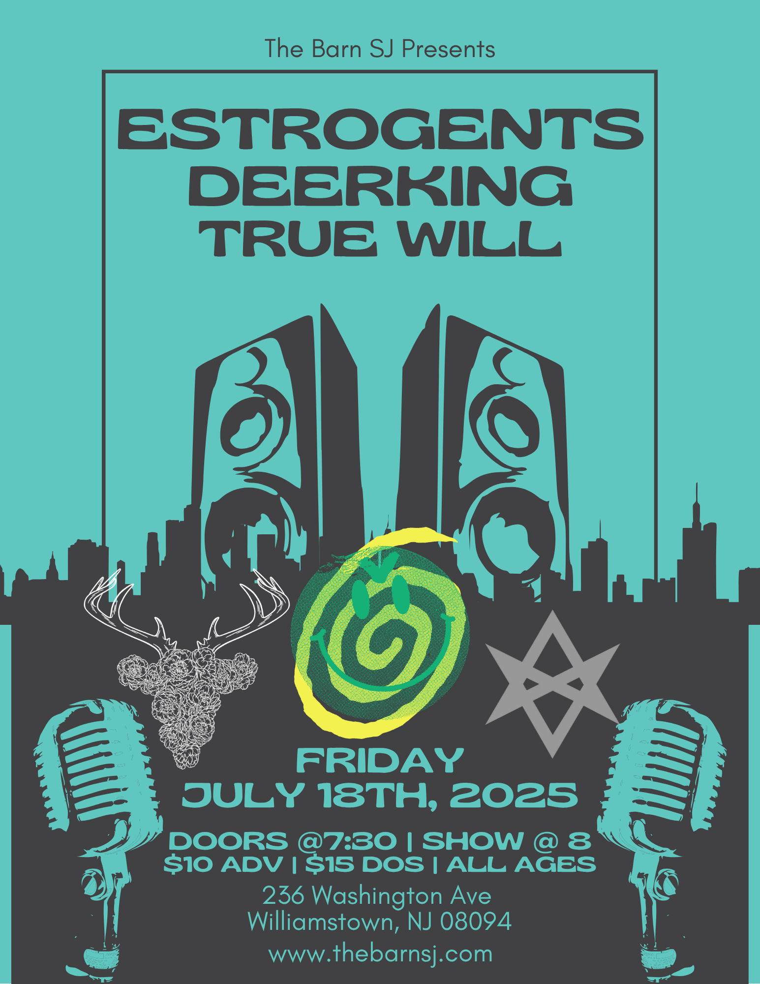 The Estrogents / Deerking / True Will