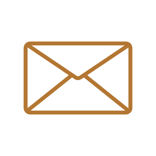 Icon of an envelope representing email or message.