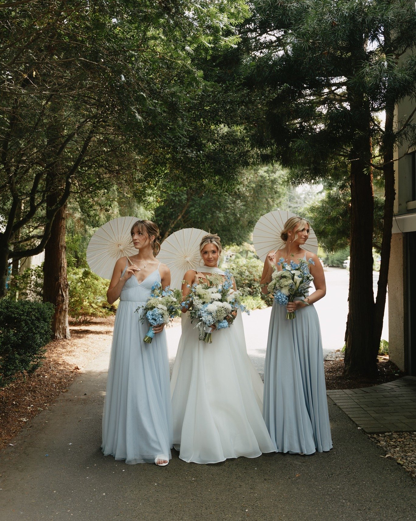 I promised you some more content from my special day (yes, yes more to come still), so here are my ladies! I opted out of a large bridal party since we kept our wedding day intimate- my Maid of Honor and my little sister (left), Mia, and my absolute 