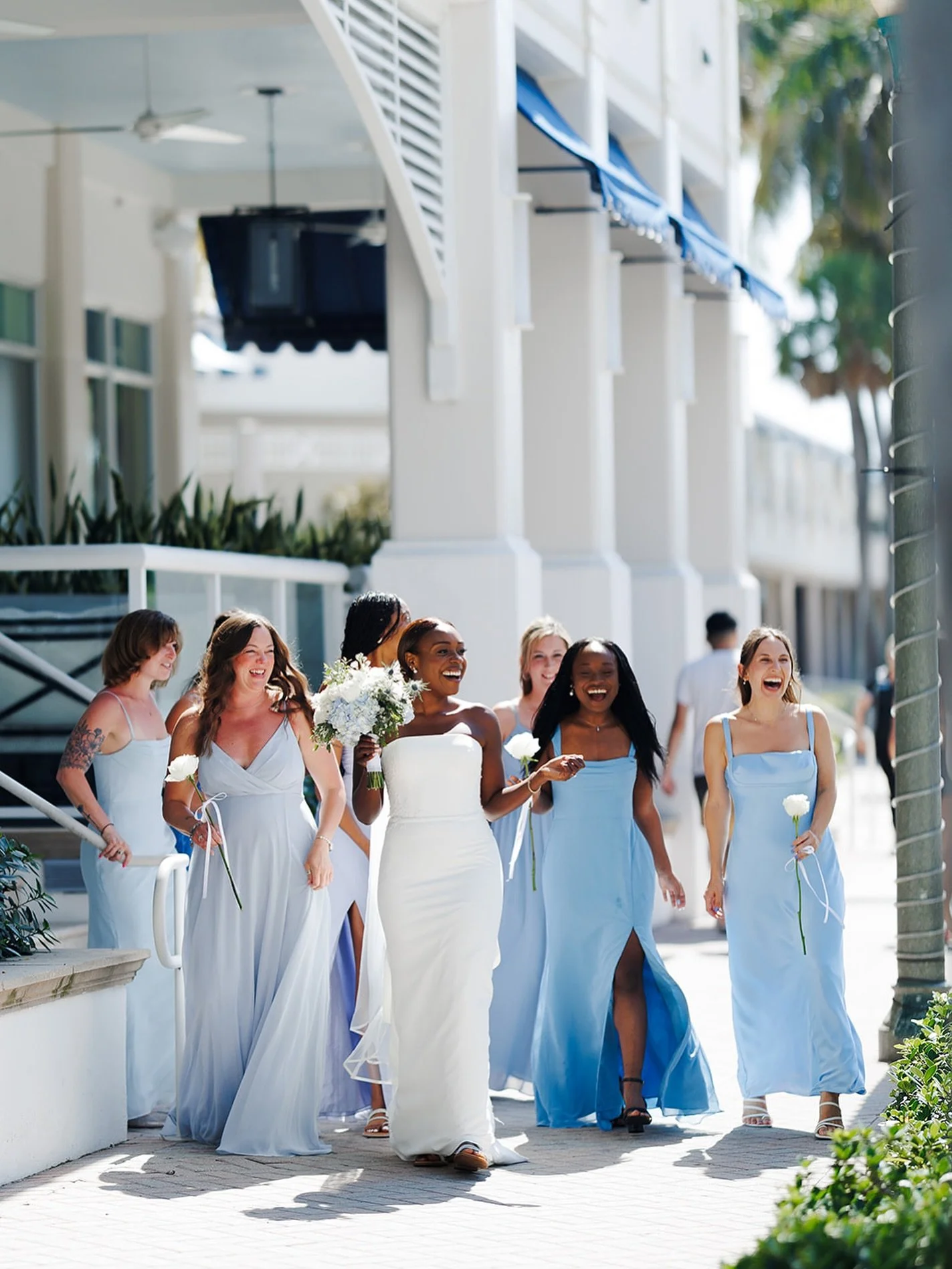 Everything is all right as long as I got my girls 👑

Allisha opted out of bridesmaids and instead chose to ask all her girls to be her something blue- which in the end resulted in the most beautiful and symbolic love letter to her girls.