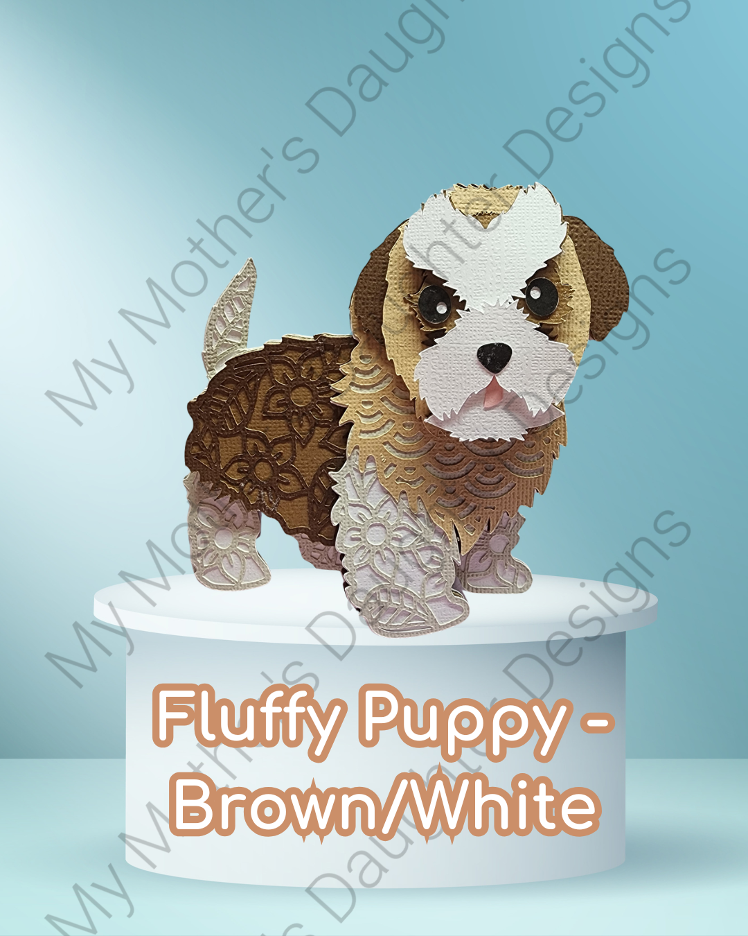 Fluffy Puppy - Brown_White.png