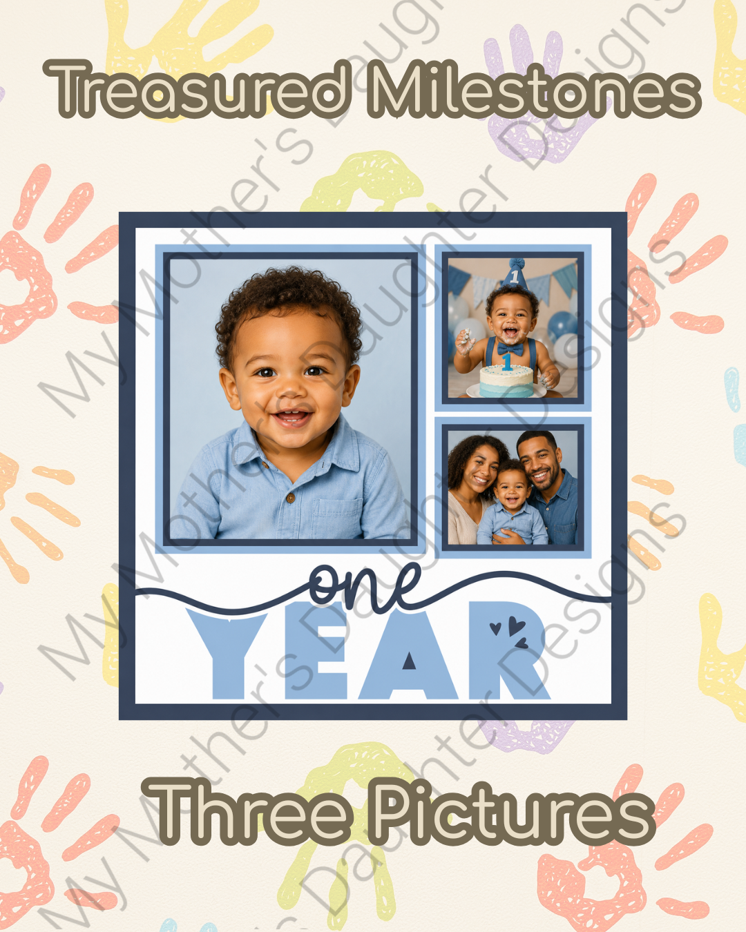 Treasured Milestones - one year Three pic.png