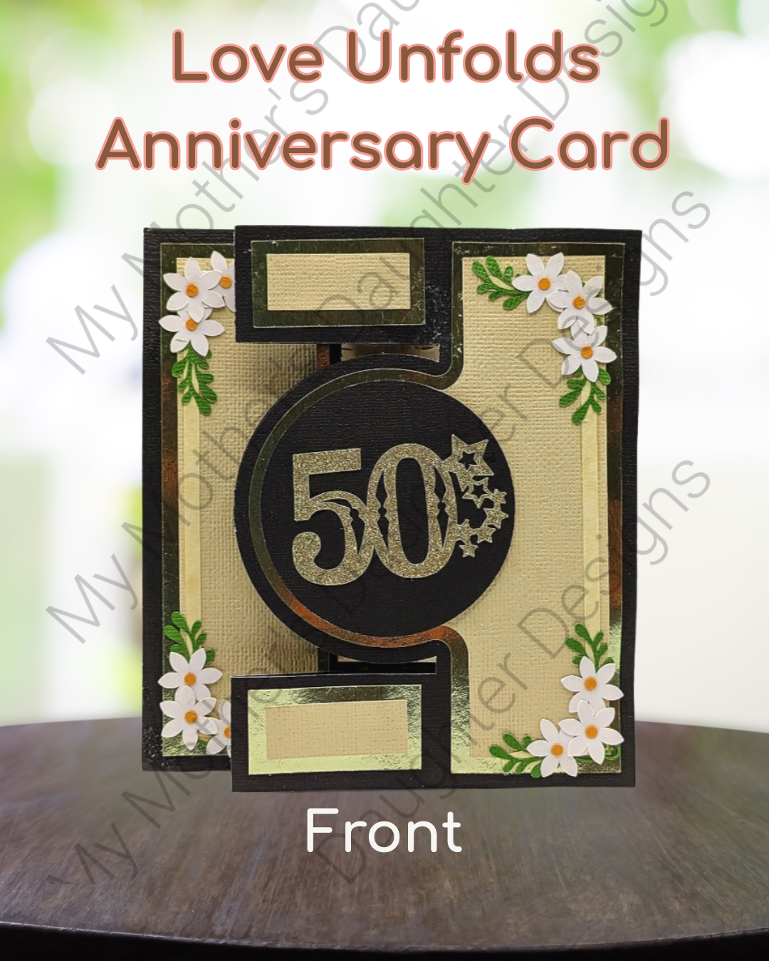 Love Unfolds - Anniversary Card