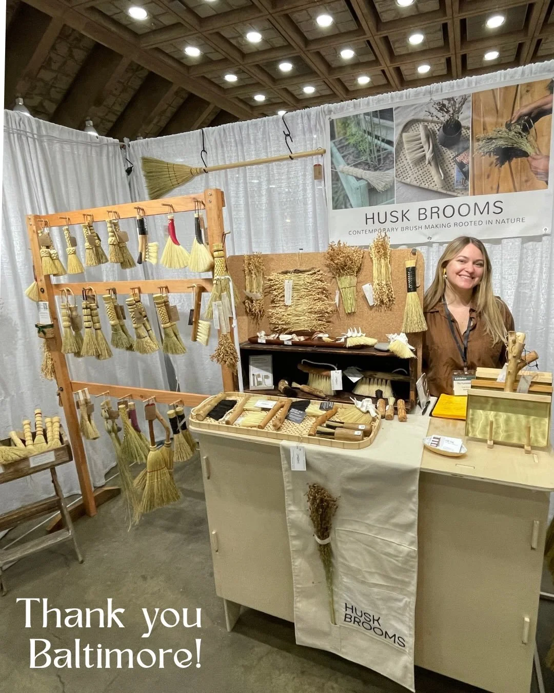 What a wonderful weekend!

Thank you to @craftcouncil ACM Baltimore staff for creating an inspiring and uplifting event. Grateful to have had the opportunity to share new work and reconnect with many maker friends, my cup is full! 

Another highlight