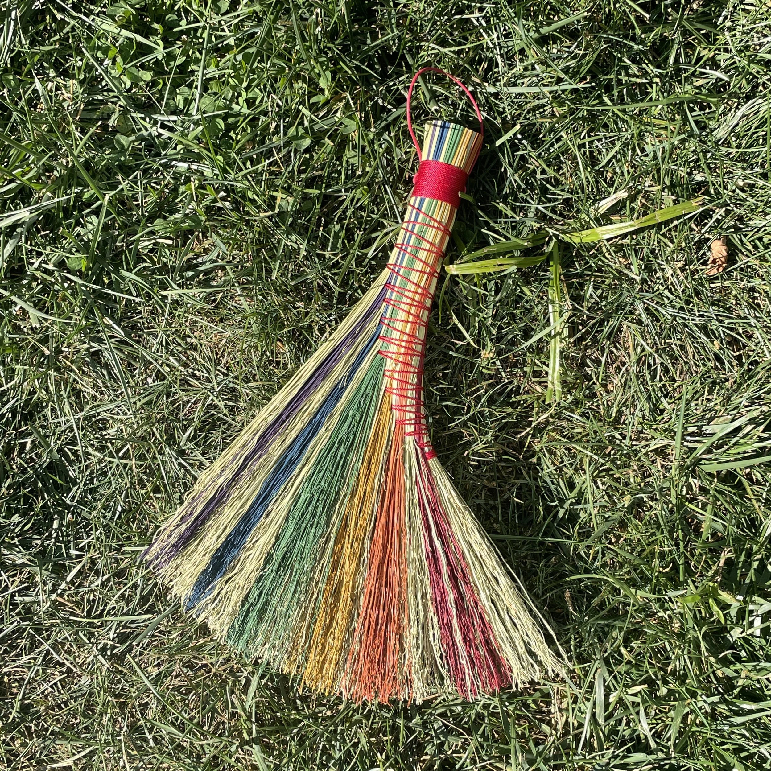 Rainbow hand broom workshop pittsburgh classes how to make a broom
