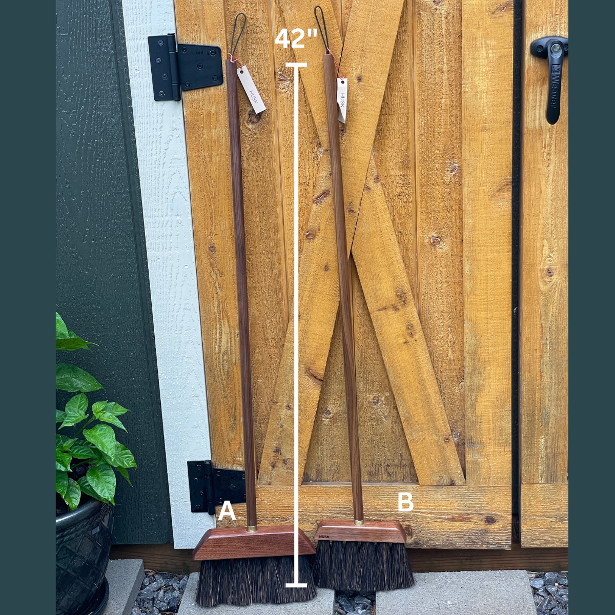 Walnut Broom