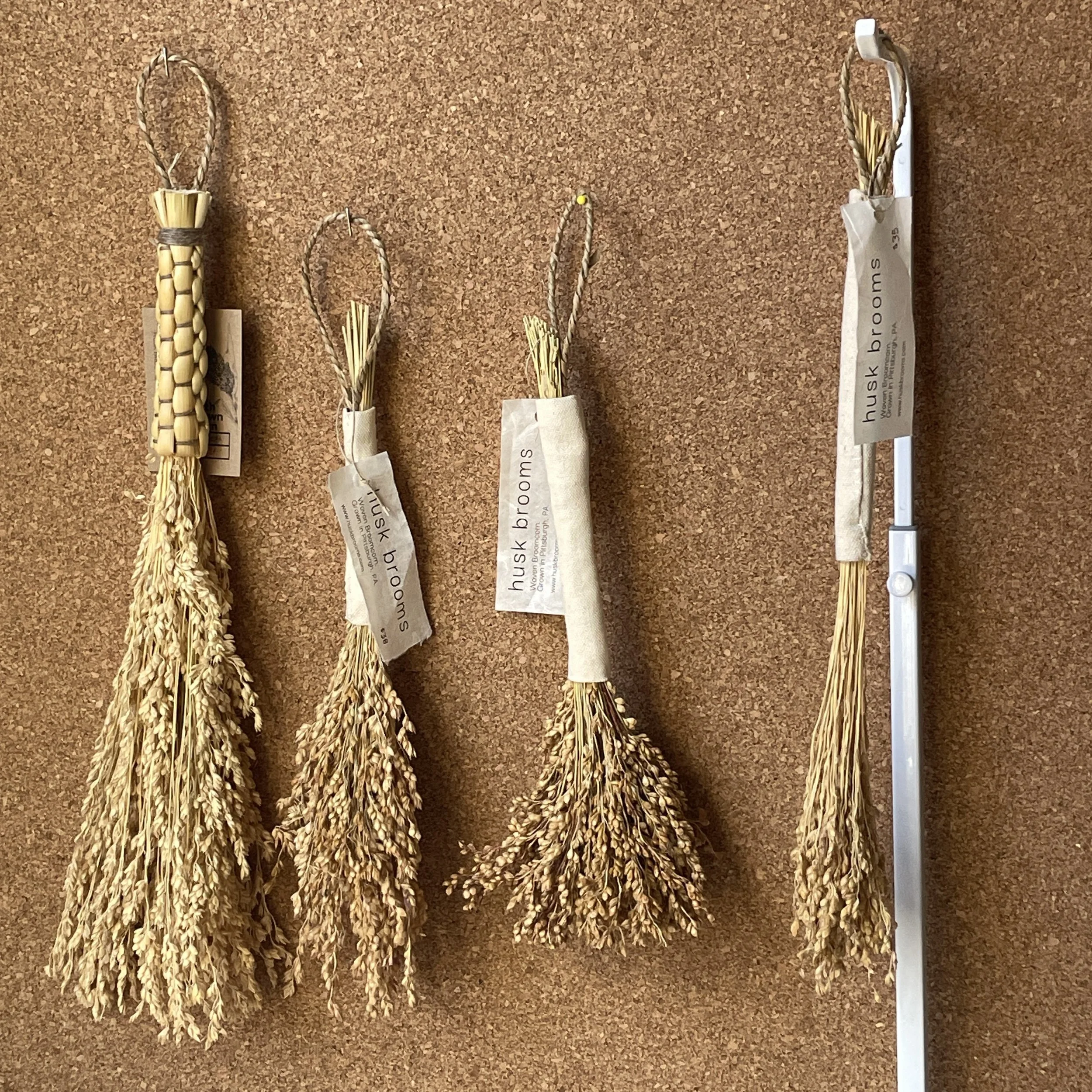 Stitched Broomcorn Bundles